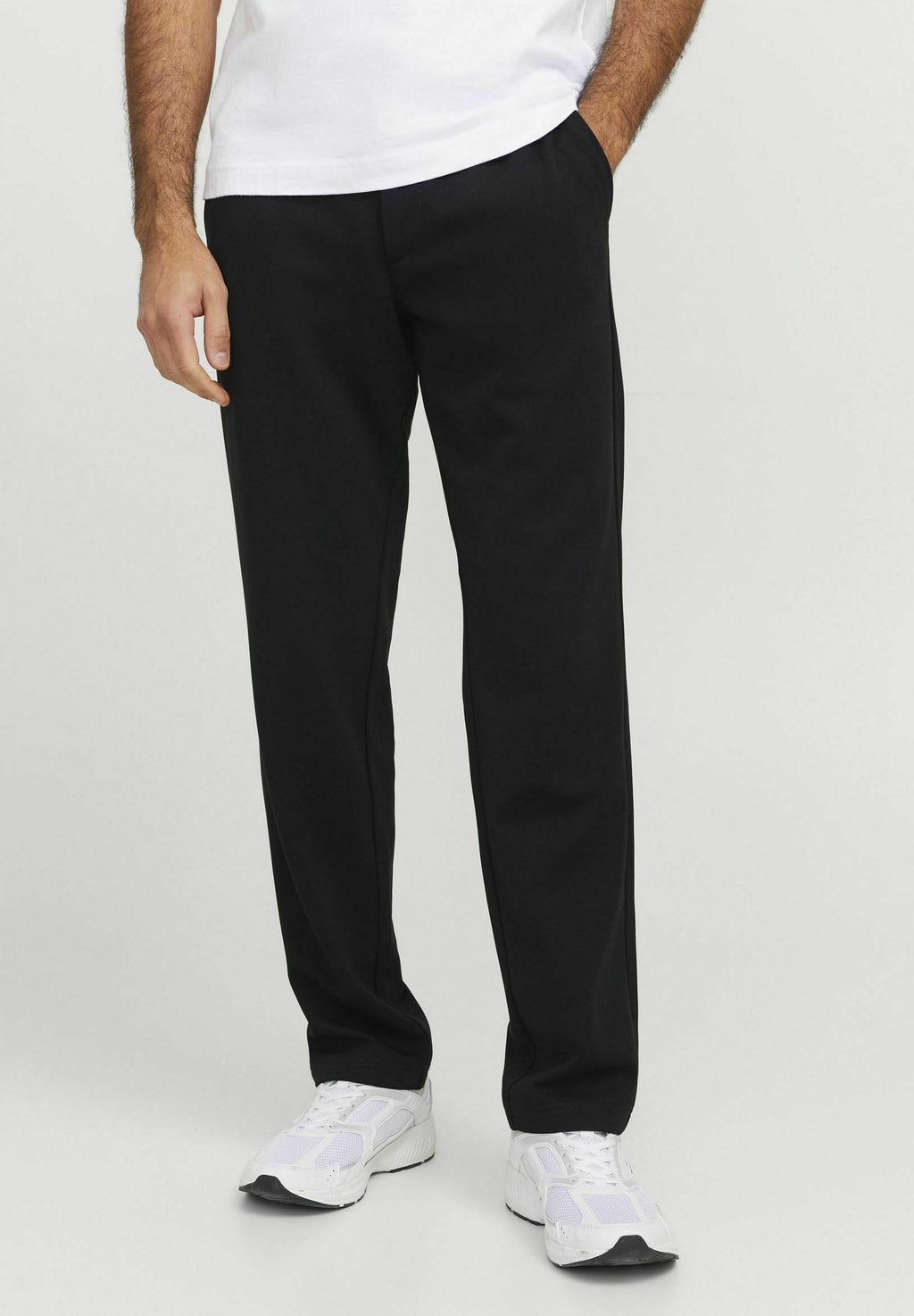 Chino Slim Fit - Trousers - black
