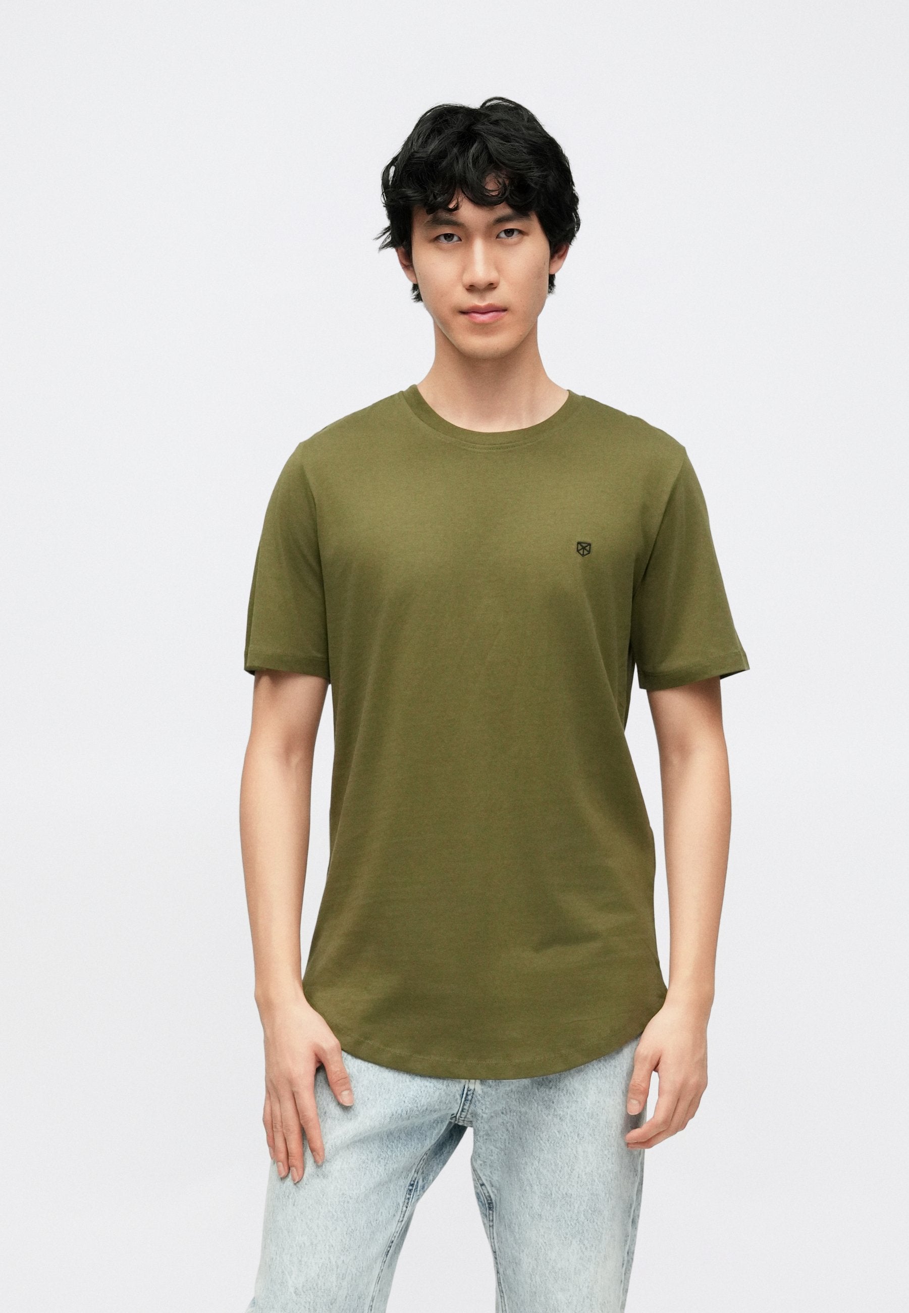 JPRBLABRODY TEE CREW NECK 5 PACK - Basic T-shirt - mehrfarbig