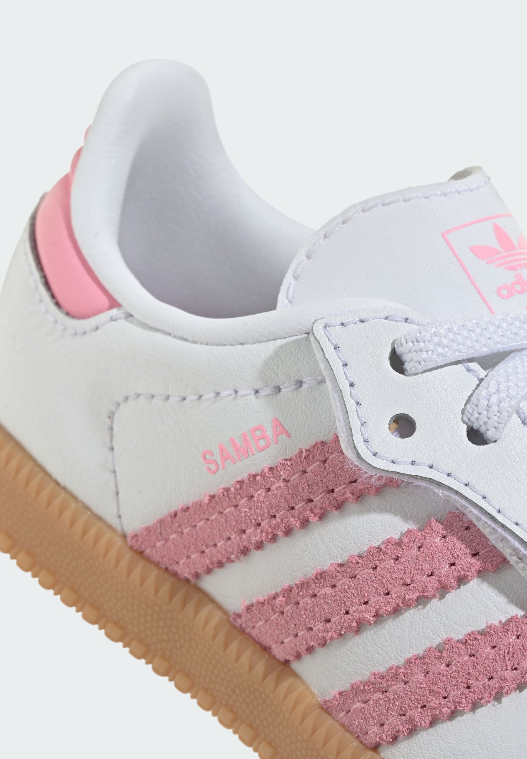 SAMBA OG UNISEX - Baby shoes - ftwr white/light pink/gum