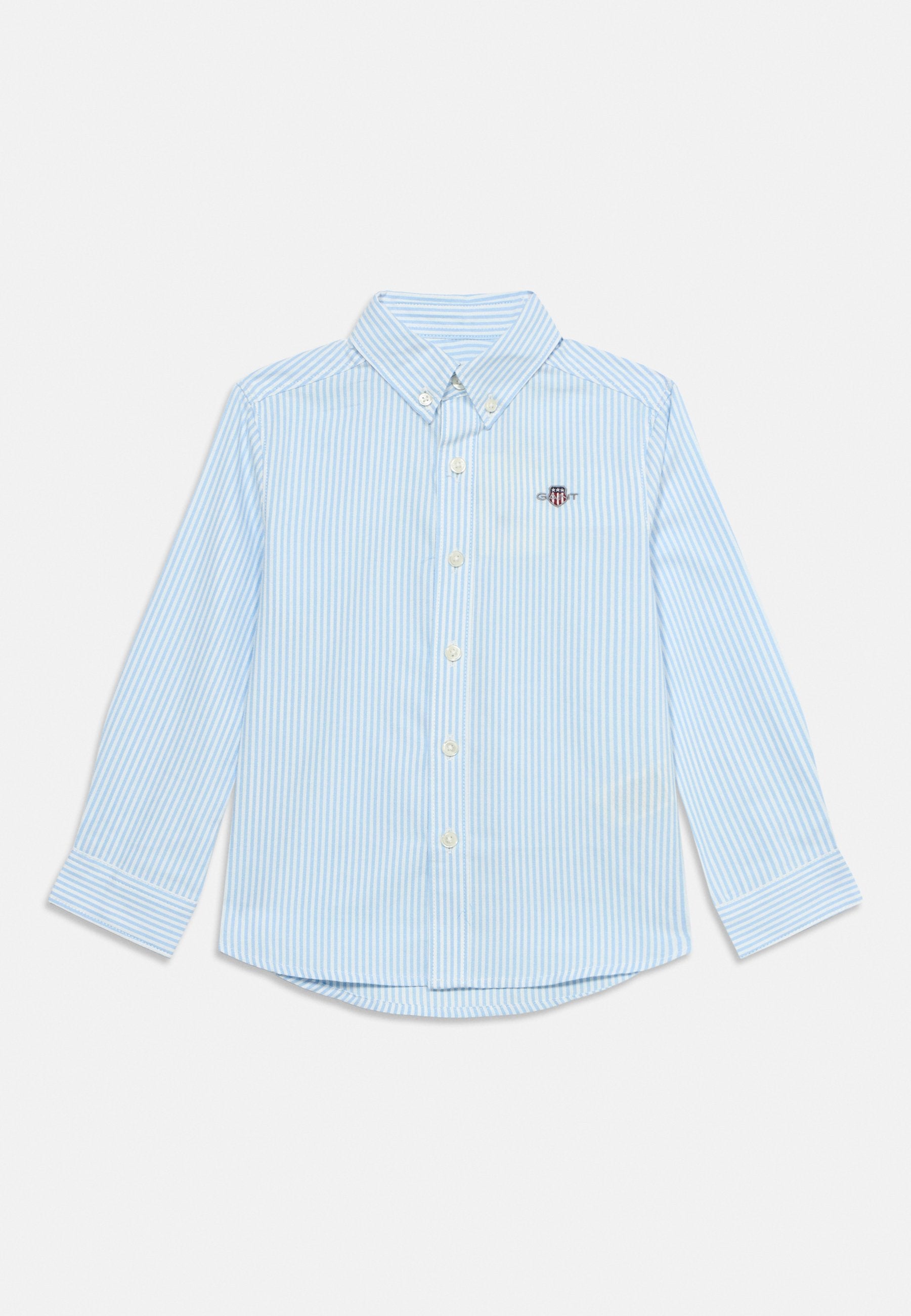 SHIELD STRIPE SHIRT - Shirt - sky blue