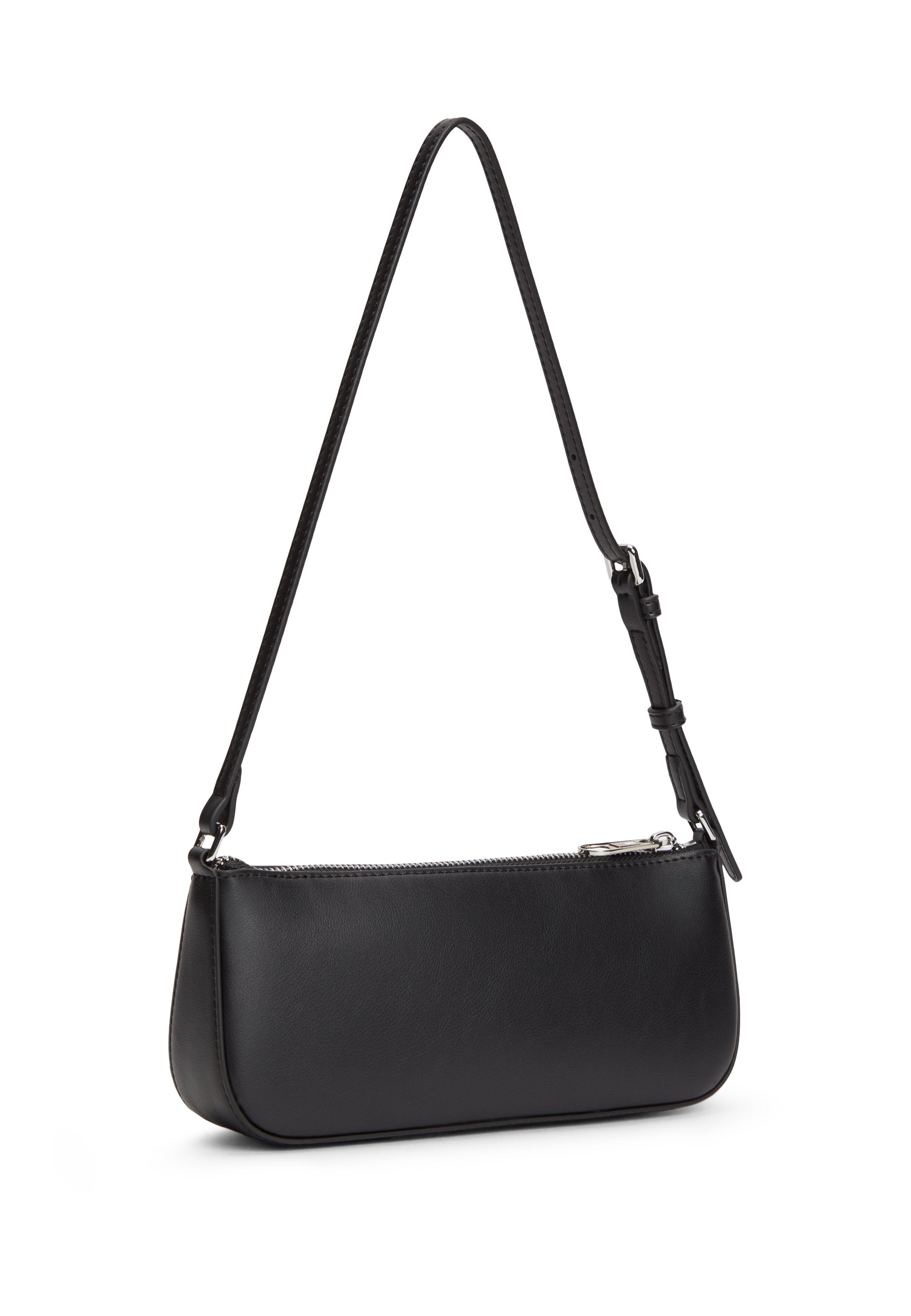 ESSENTIAL LOGO SHOULDER BAG - Handbag - black