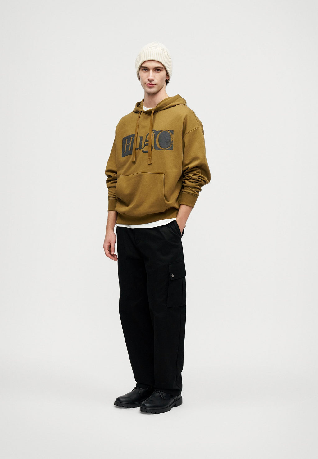 NILDI - Hoodie - open green