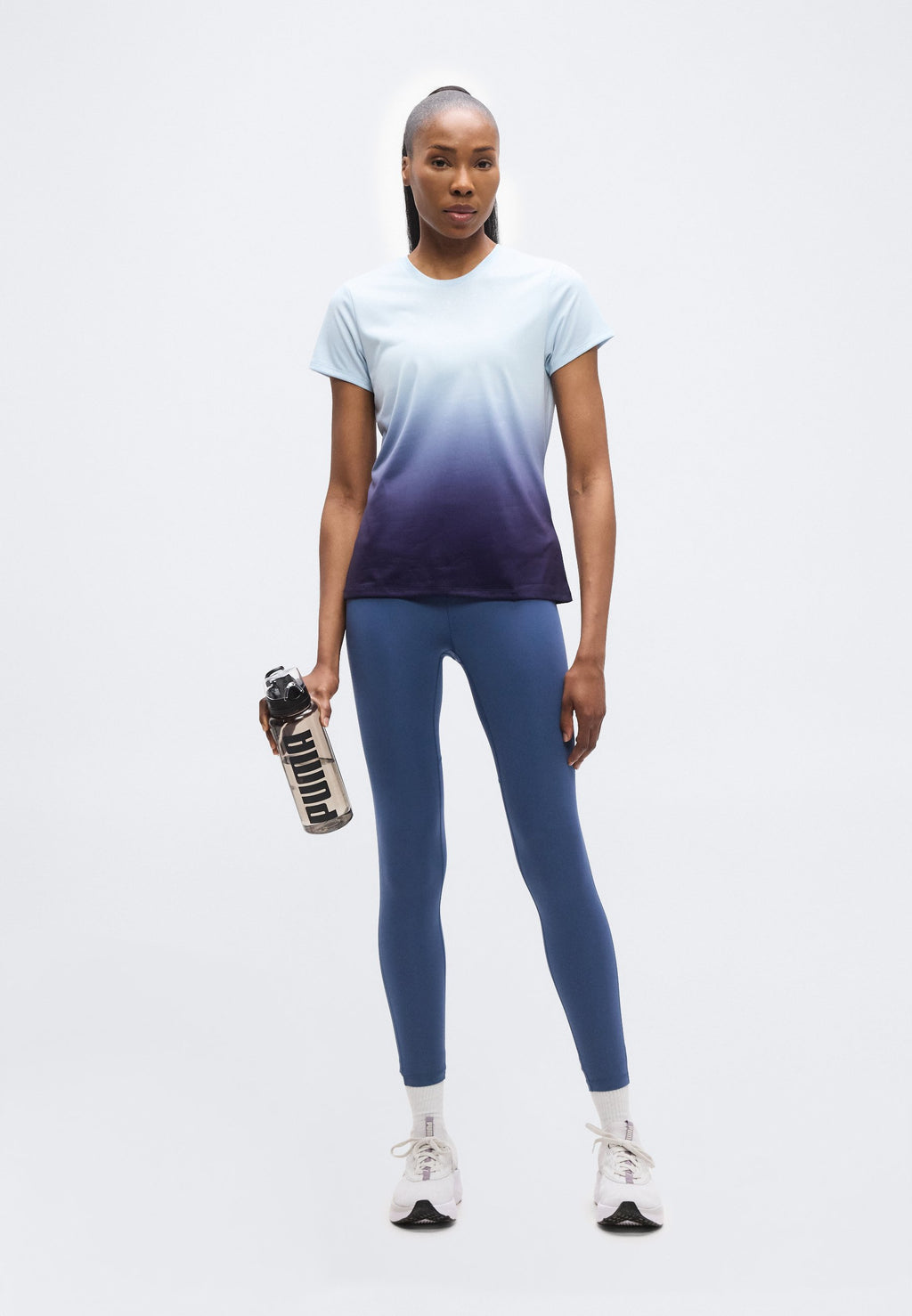 X HYROX GRAPHIC TEE - Sports T-shirt - lucite-deep plum