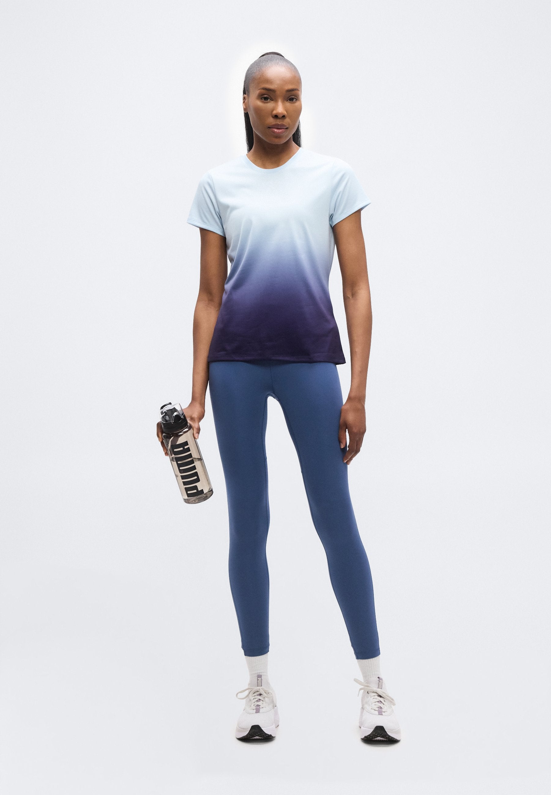 X HYROX GRAPHIC TEE - Sports T-shirt - lucite-deep plum