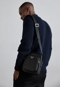 CROSSBODY PIATTINA UNISEX - Cross body bag - black