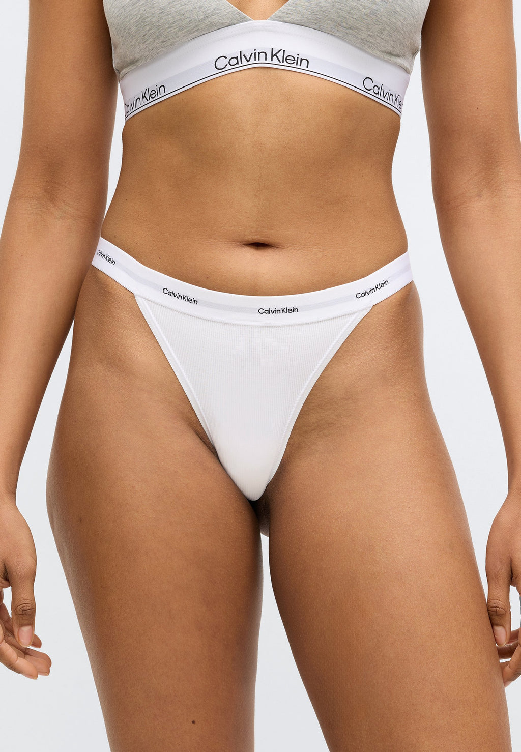 THONG STRETCH 3 PACK  - String - black/classic white/grey heather