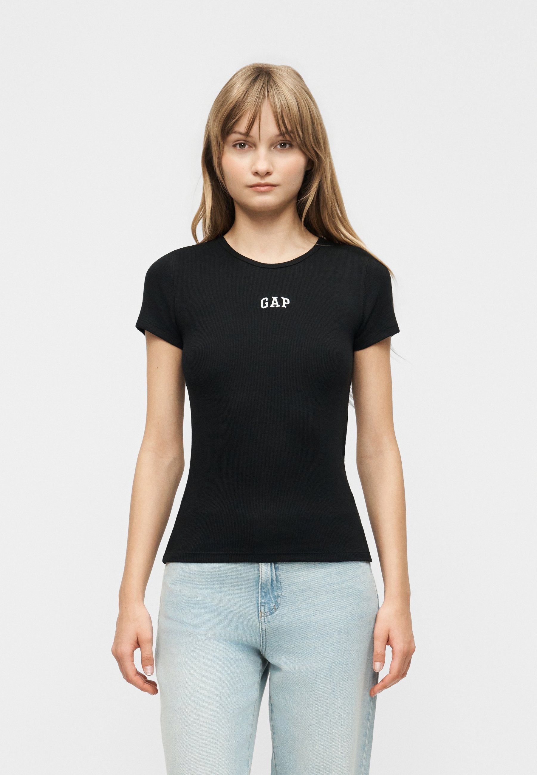 LOGO TEE - Basic T-shirt - black