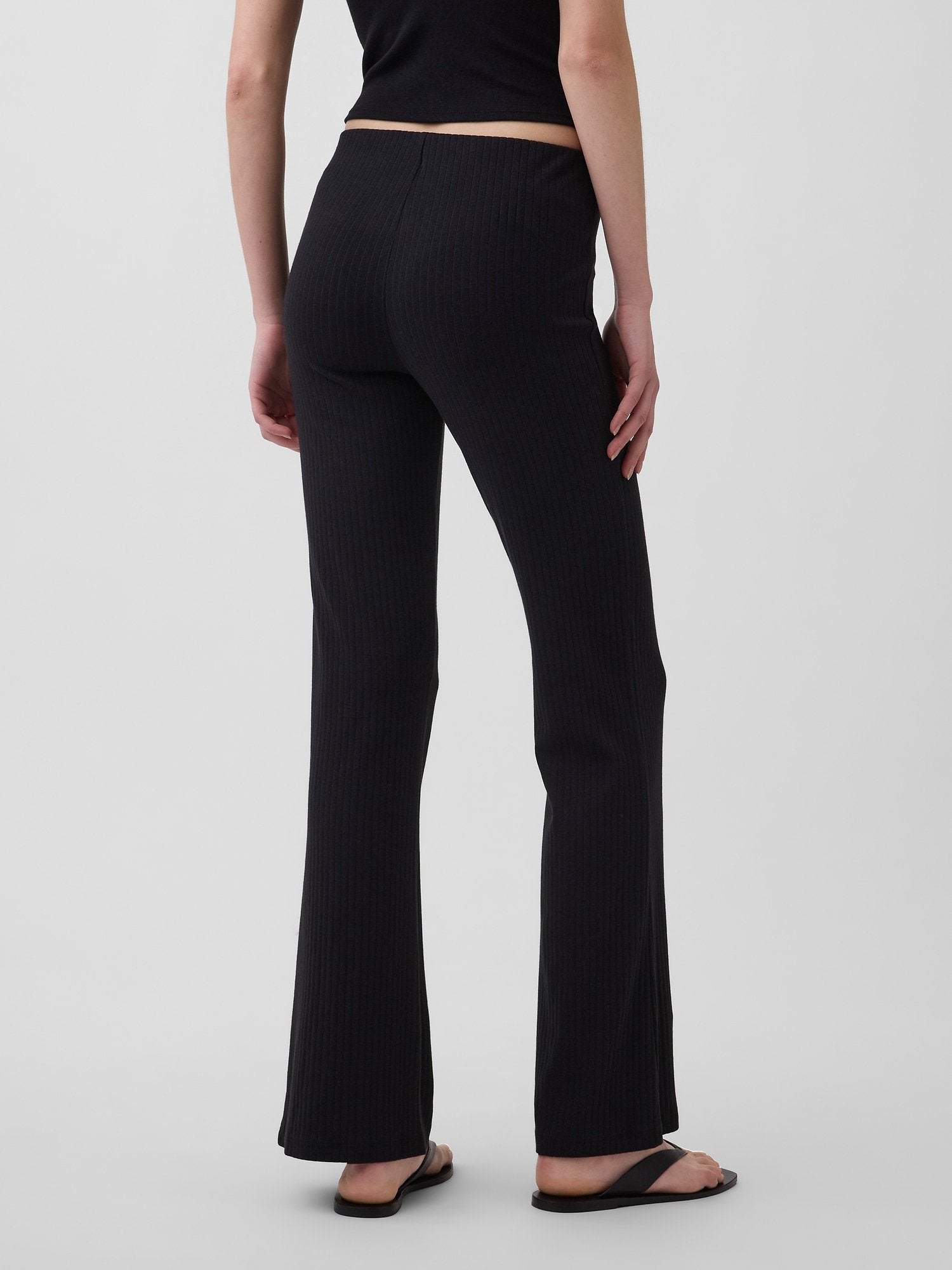 MOD WIDE FLARE - Trousers - black
