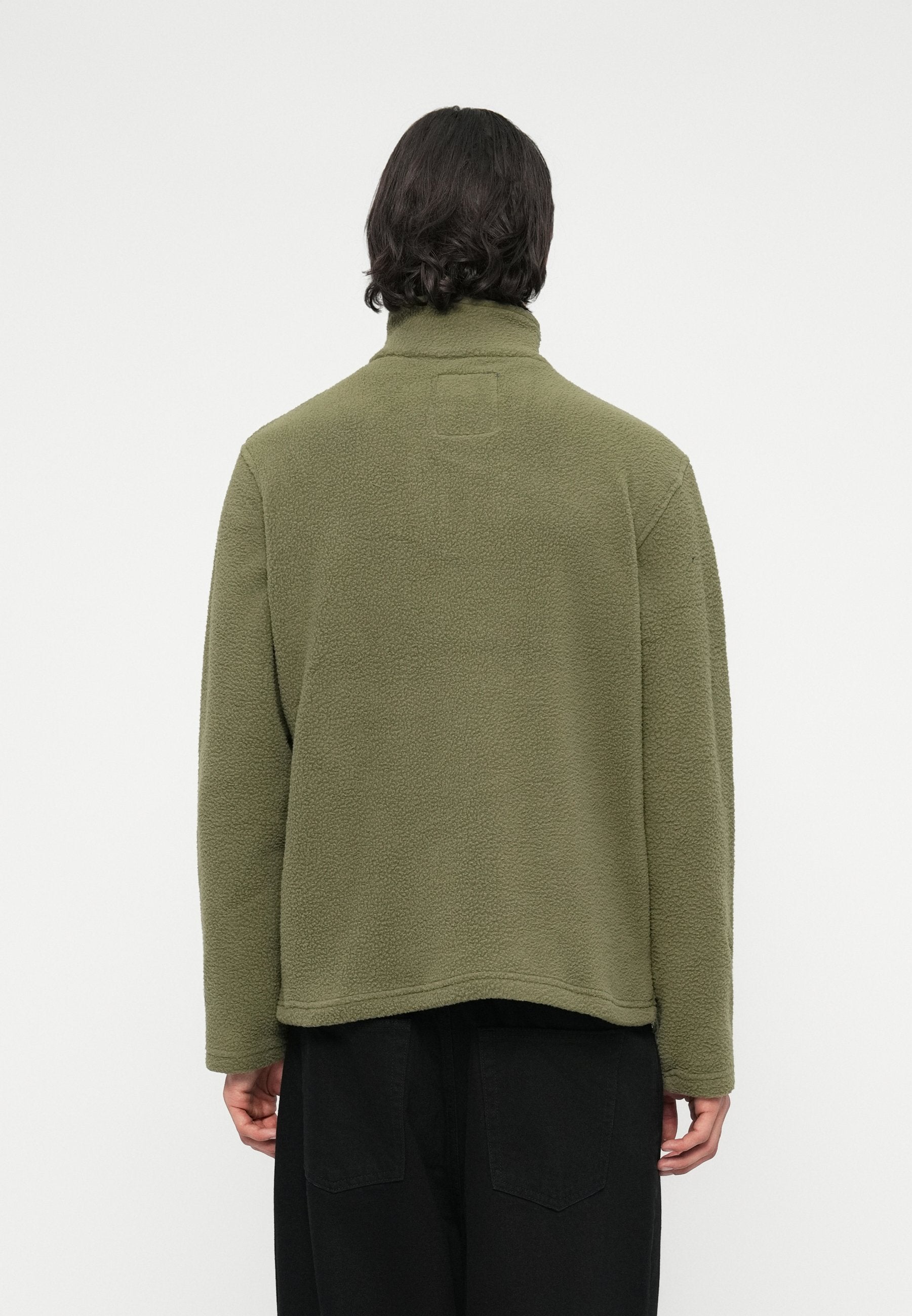 Anorak Anorak - Fleece jumper - dusty olive