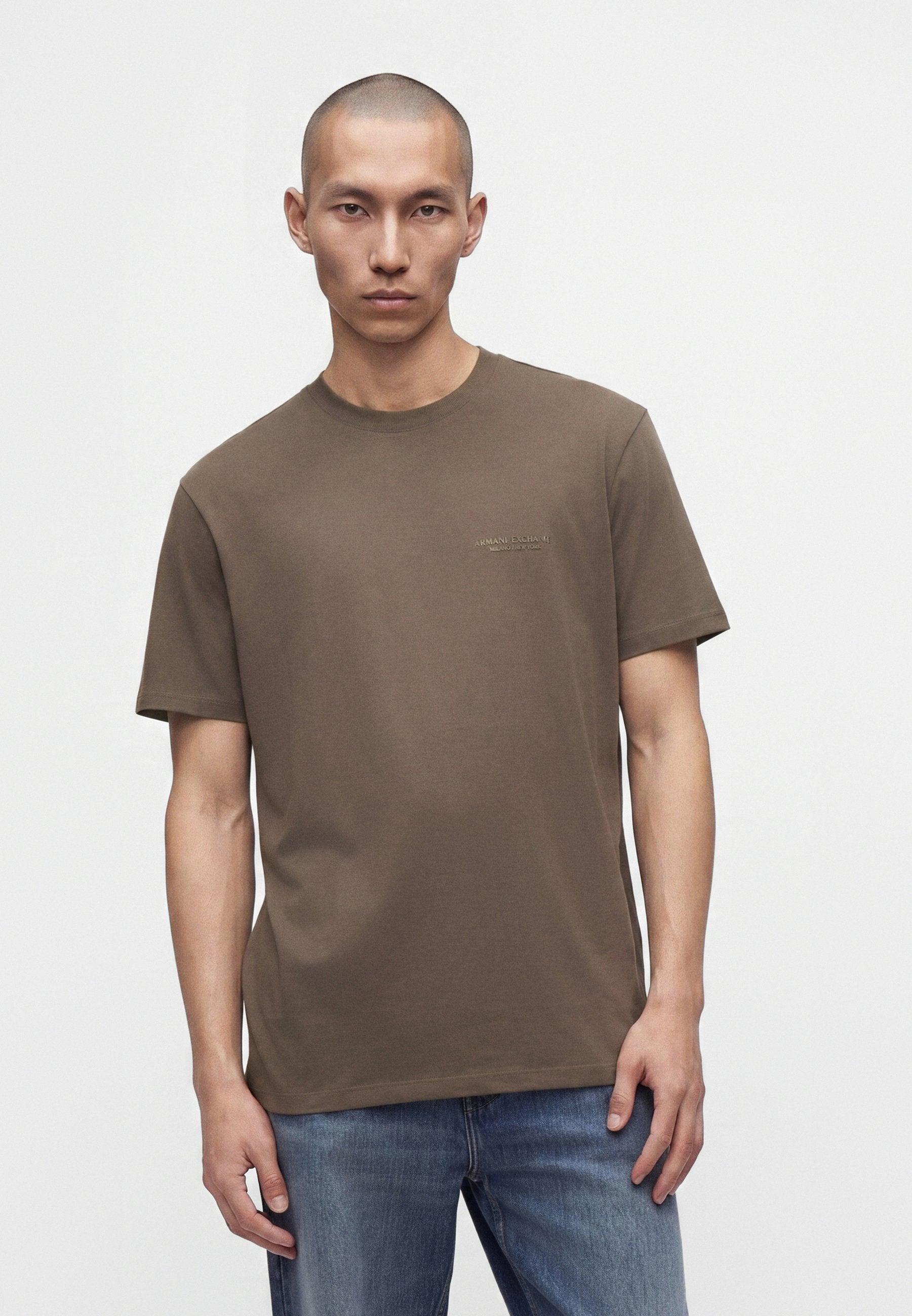 REGULAR - Basic T-shirt - sand