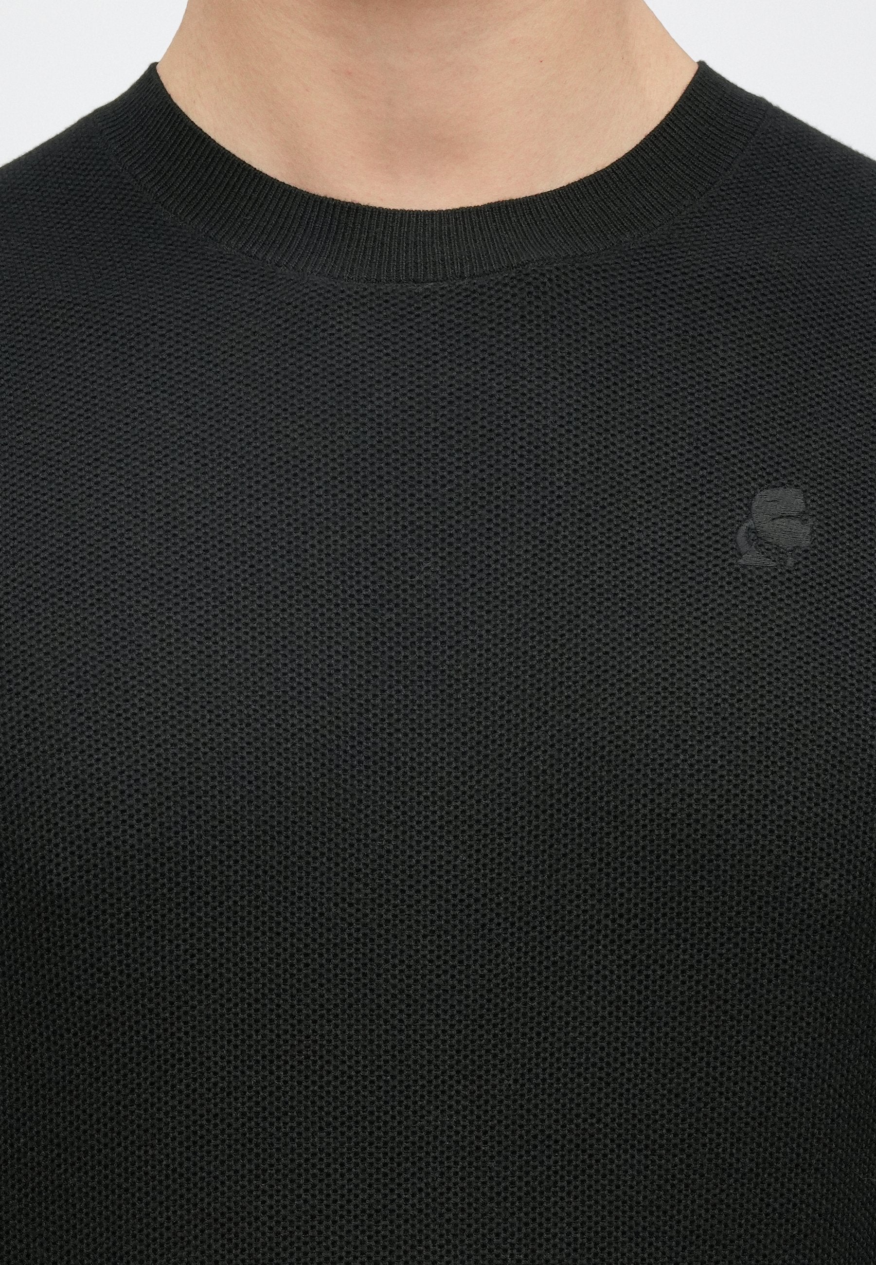 CREW NECK - Jumper - black