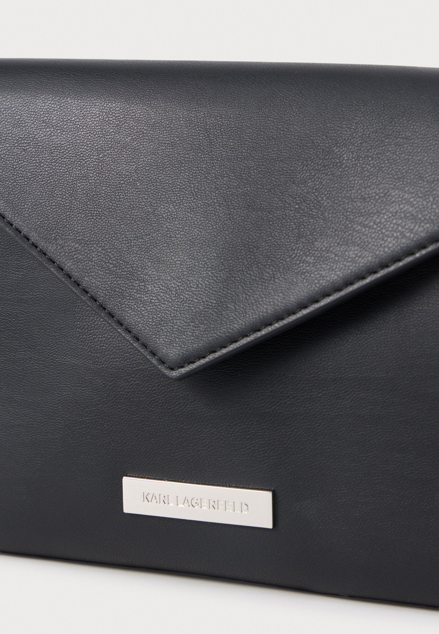 IKON SMOOTH CROSSBODY WALLET - Cross body bag - black
