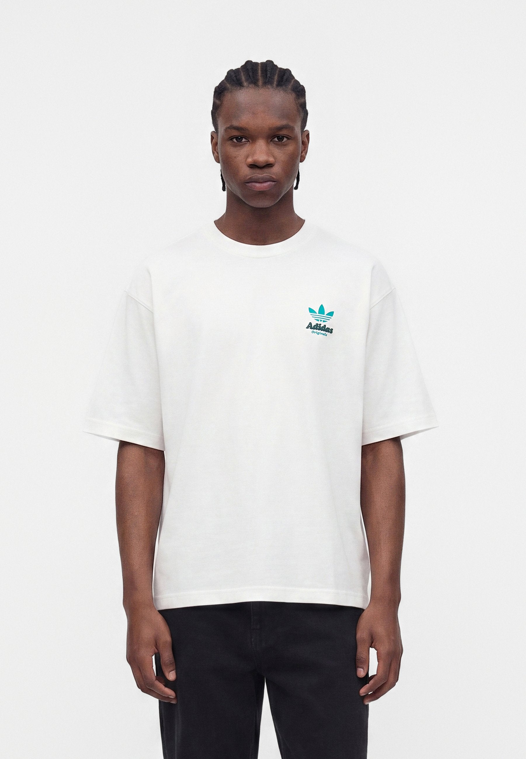 VEGGIE CHARACTERS GRAPHIC OVERSIZED TEE UNISEX - Print T-shirt - white
