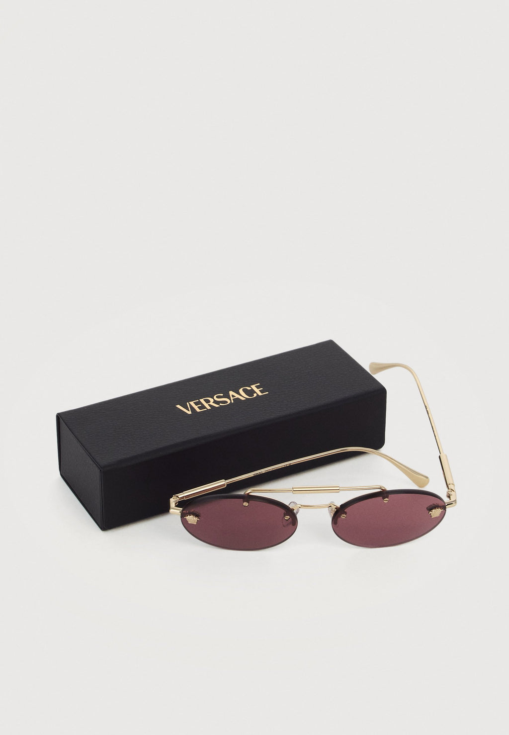 Sunglasses - pale gold-coloured