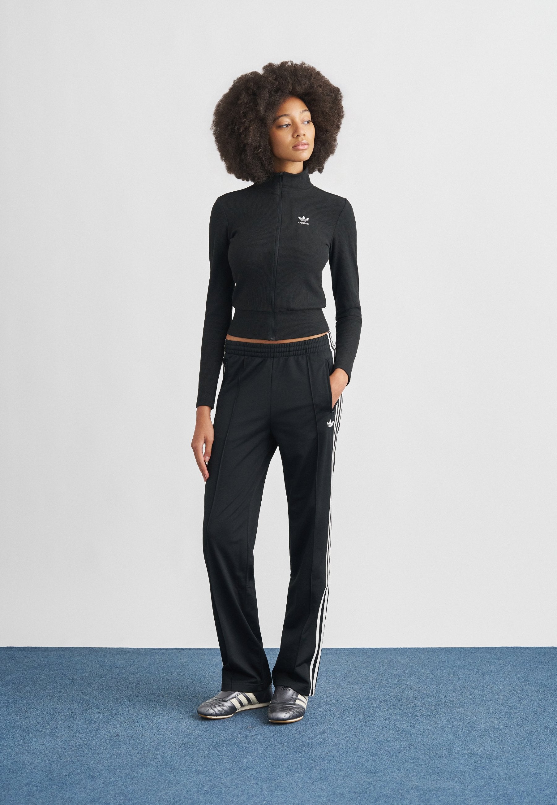 FIREBIRD CLASSIC - Tracksuit bottoms - black/white