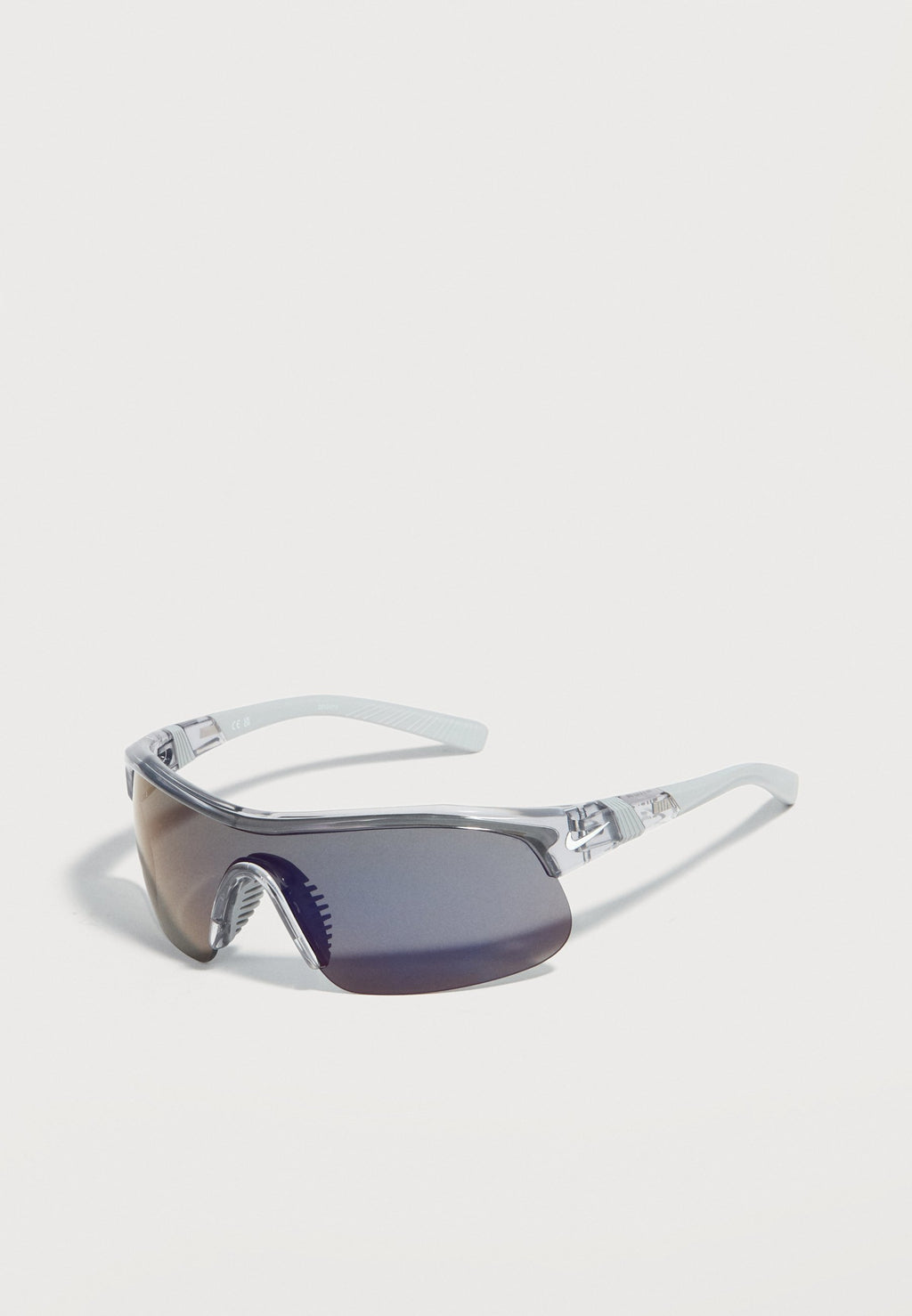 SHOW UNISEX - Sunglasses - shiny wolf grey/blue mirror