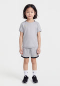 ACADEMY UNISEX SET - تي شيرت رياضي - رمادي دخاني فاتح