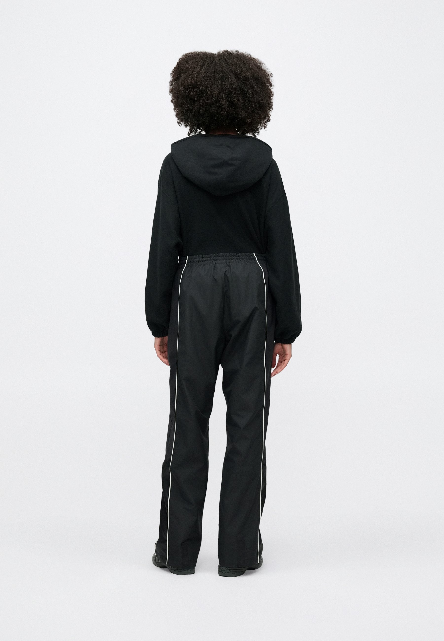 TRACK PANT - Tracksuit bottoms - black/sail