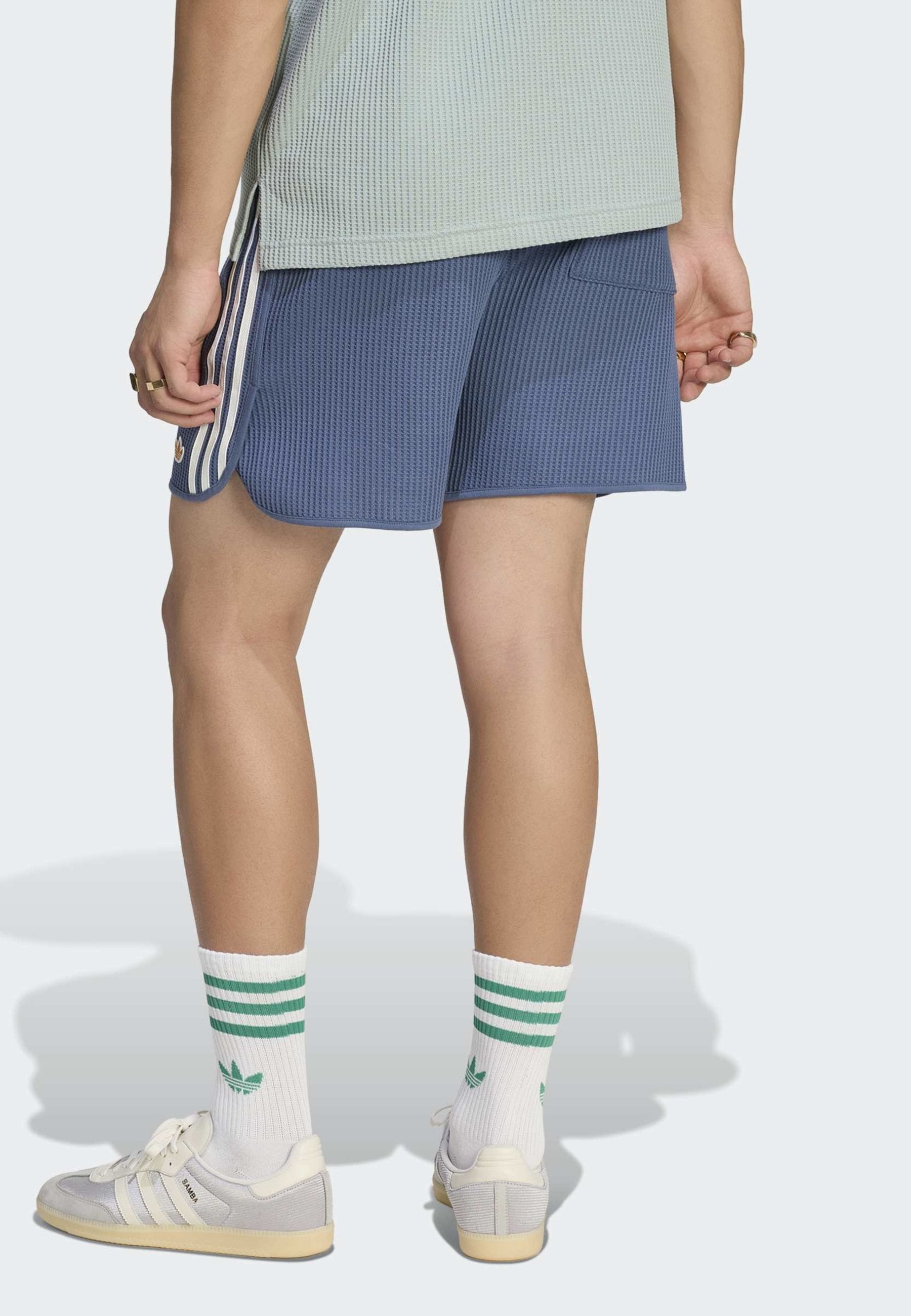 WAFFLE KNIT SPRINTER - Shorts - preloved ink