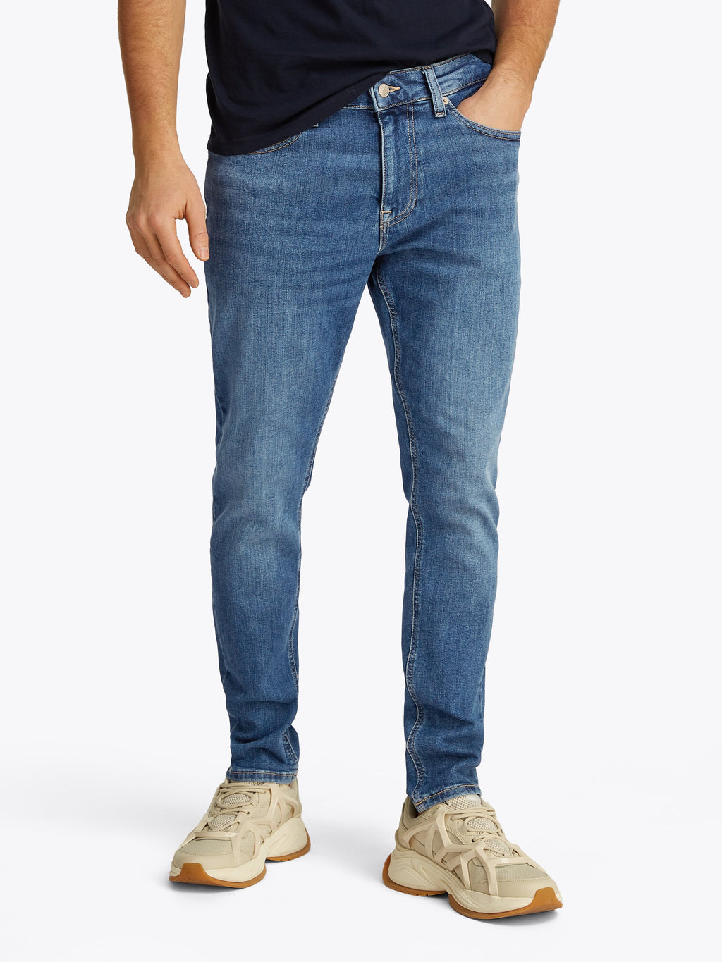 AUSTIN SLIM TPRD DH0235 - Slim fit jeans - denim medium
