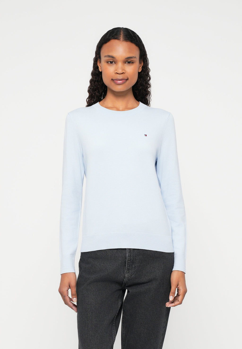 JERSEY CREW NECK JUMPER - Jumper - breezy blue