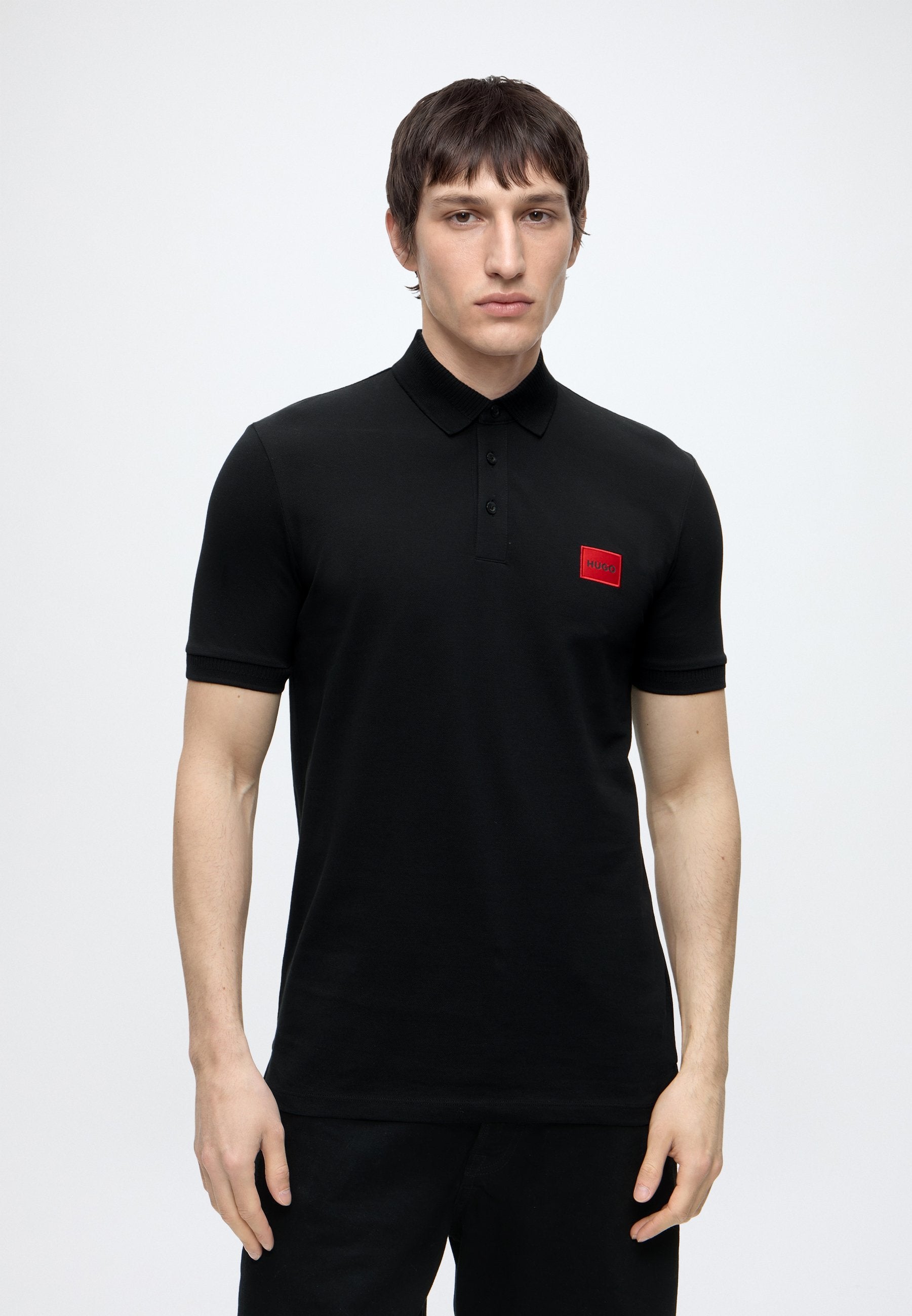 DERESO - Polo shirt - black