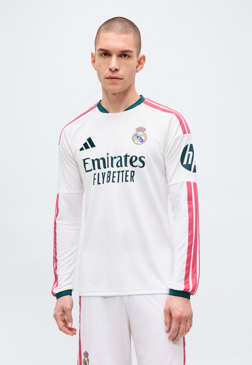 REAL MADRID 26/27 HOME LONG SLEEVE - Club wear - white
