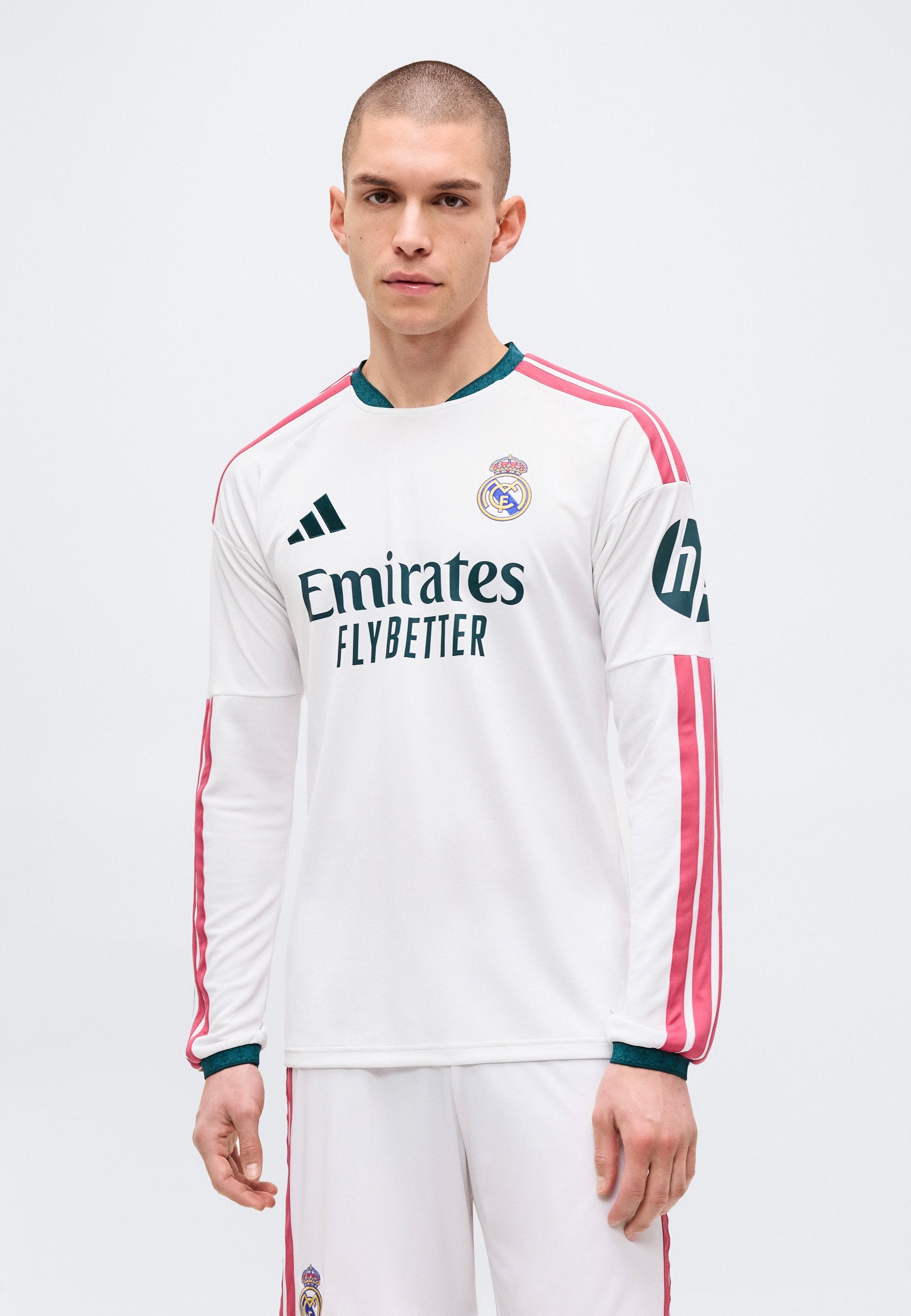 REAL MADRID 26/27 HOME LONG SLEEVE - Club wear - white