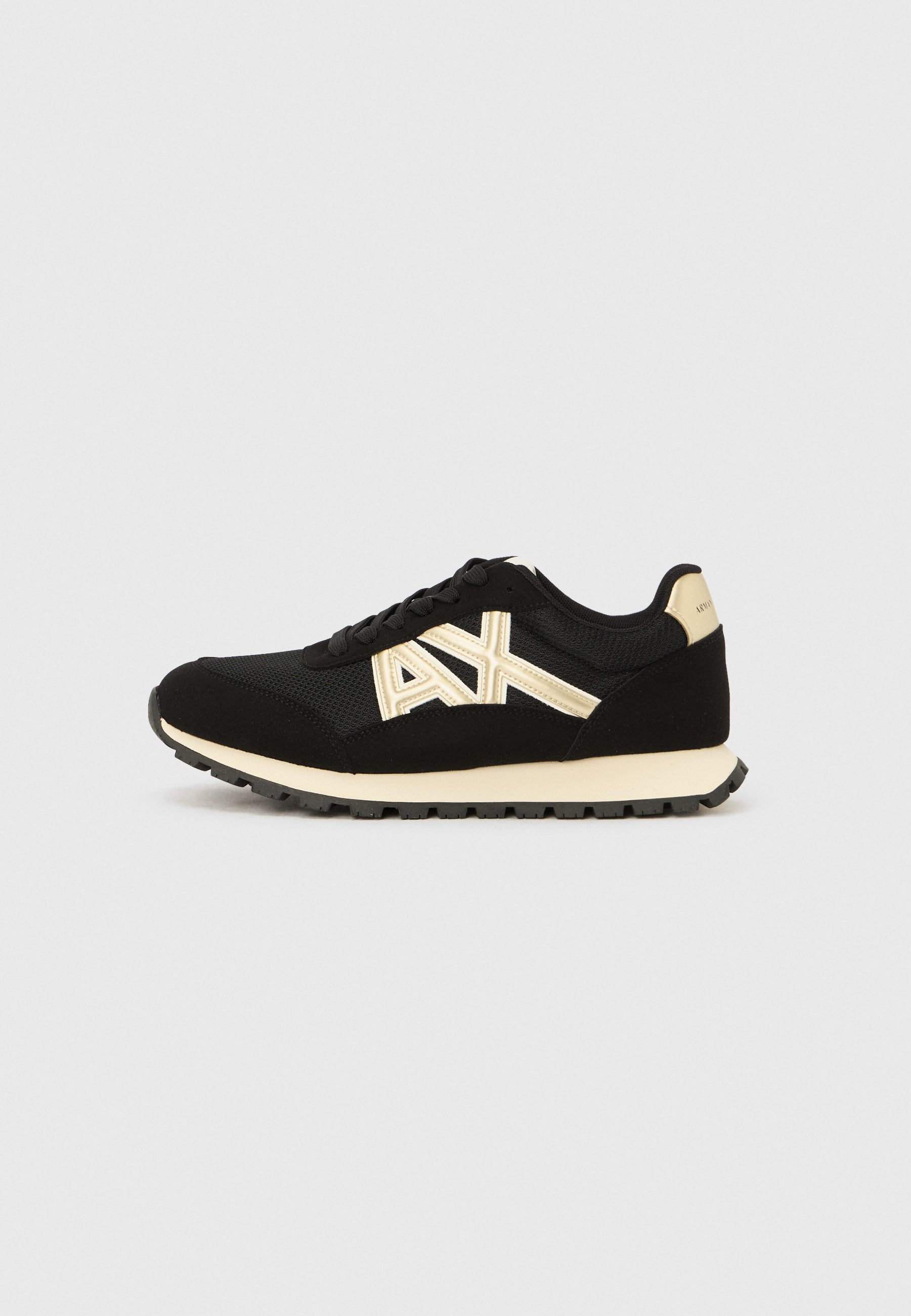 BASKETS - Sneakers - noir/doré pâle
