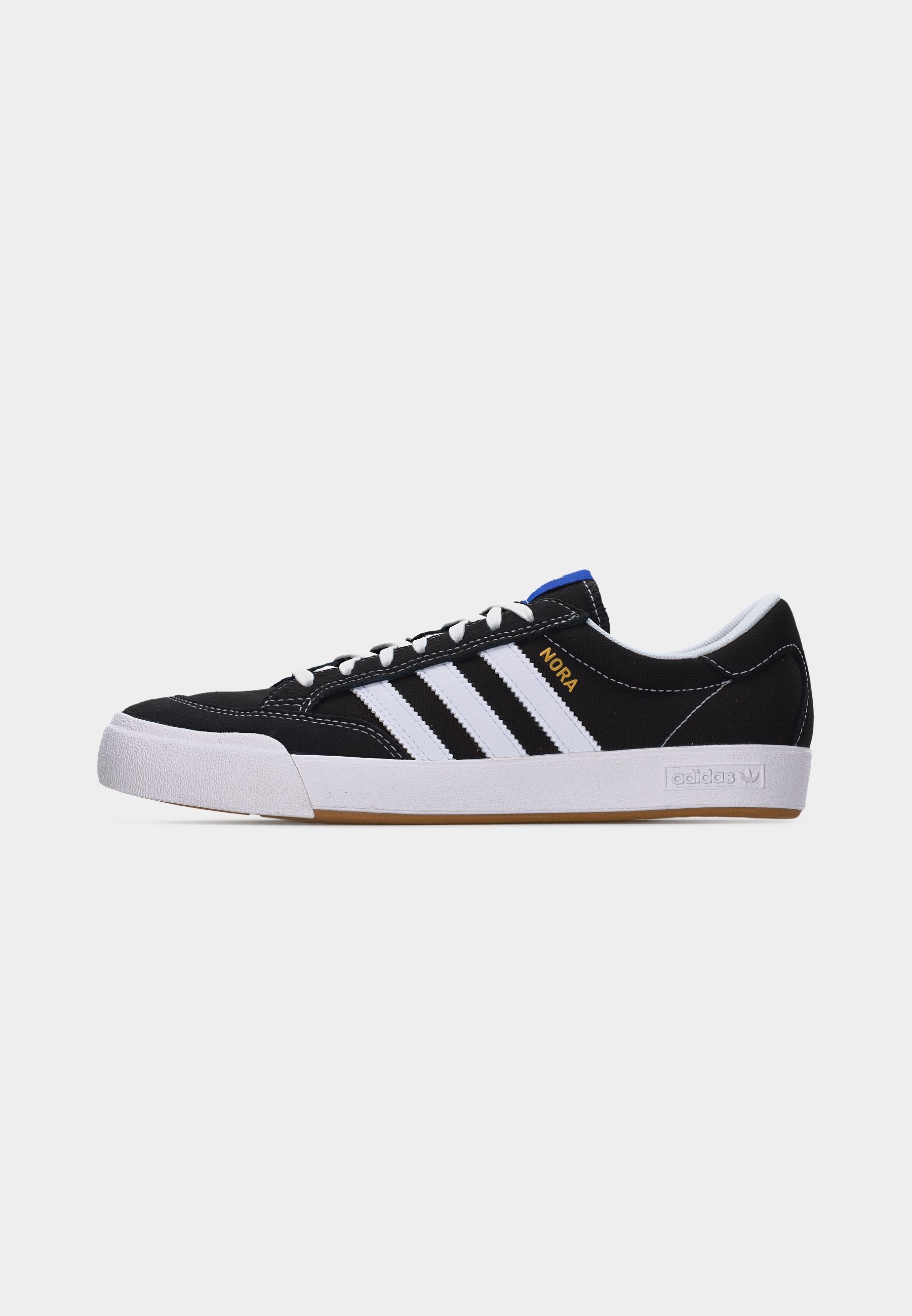 NORA UNISEX - Kaykay ayakkabısı - core black/footwear white/blue bird