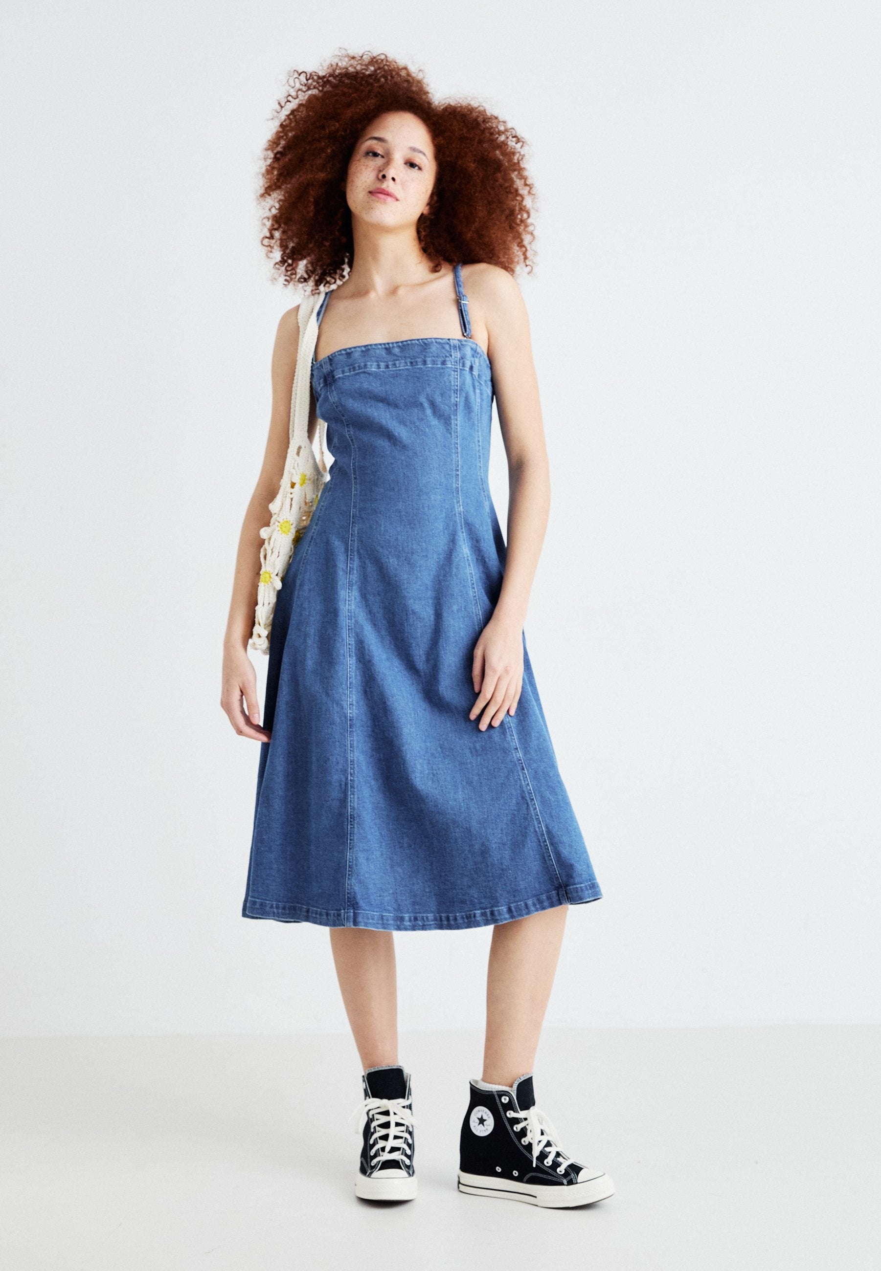 Denim dress - light wash