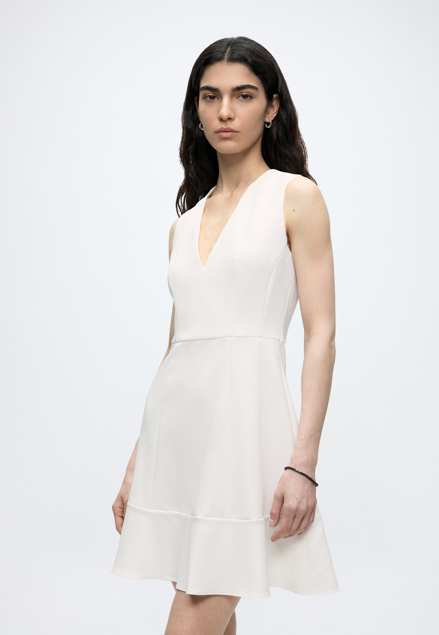 KERSTY - Day dress - open white