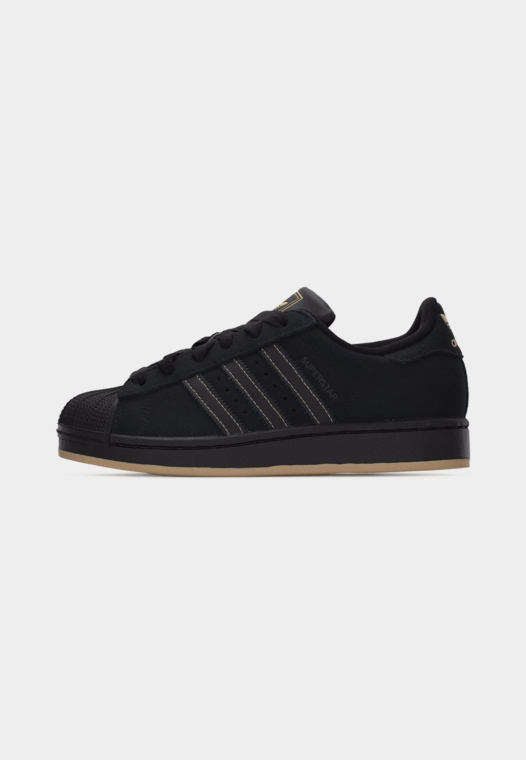 SUPERSTAR II UNISEX - Baskets - noir/kaki pierre