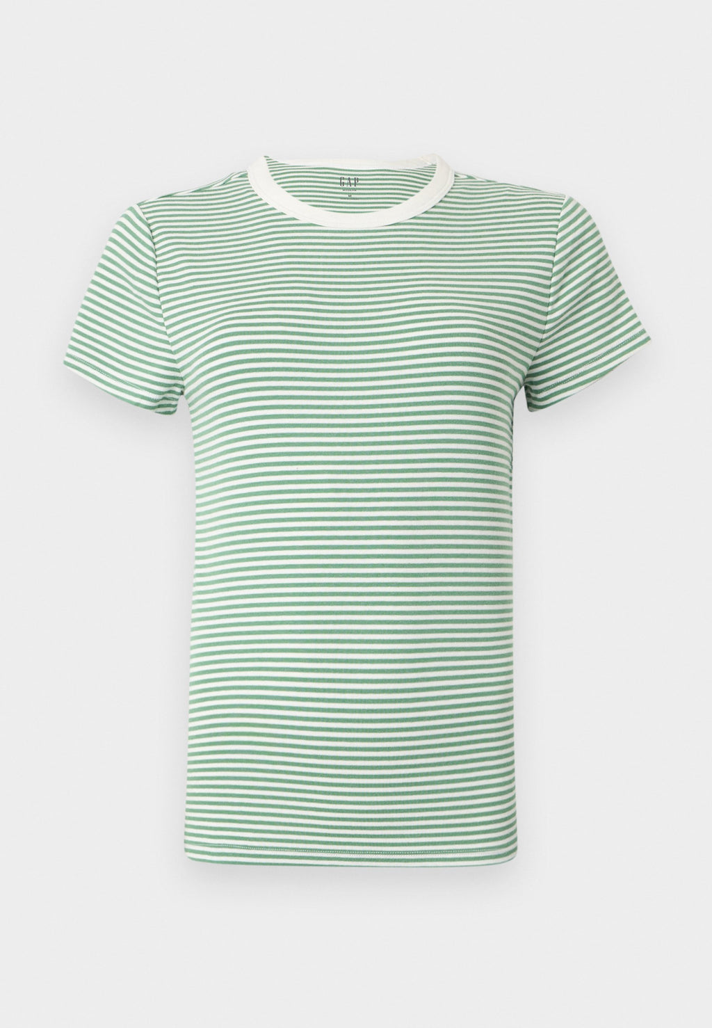 CREW - Print T-shirt - green/white