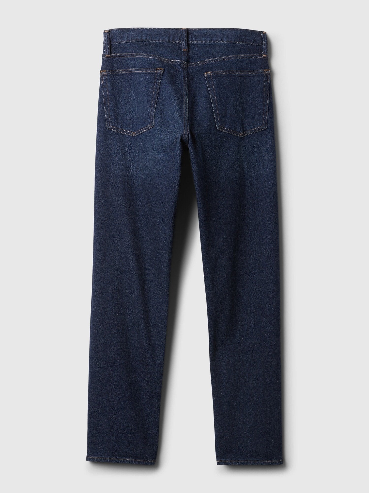 STRAIGHT WORN DARK - Straight leg jeans - worn dark