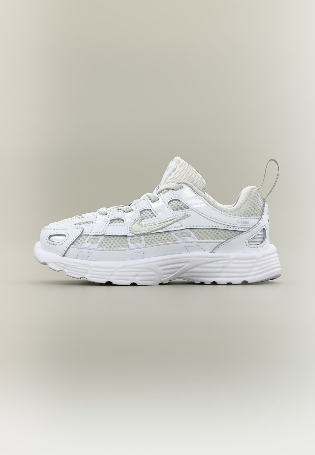 P 6000 UNISEX - Baskets - nuance platine/blanc/argenté métallique