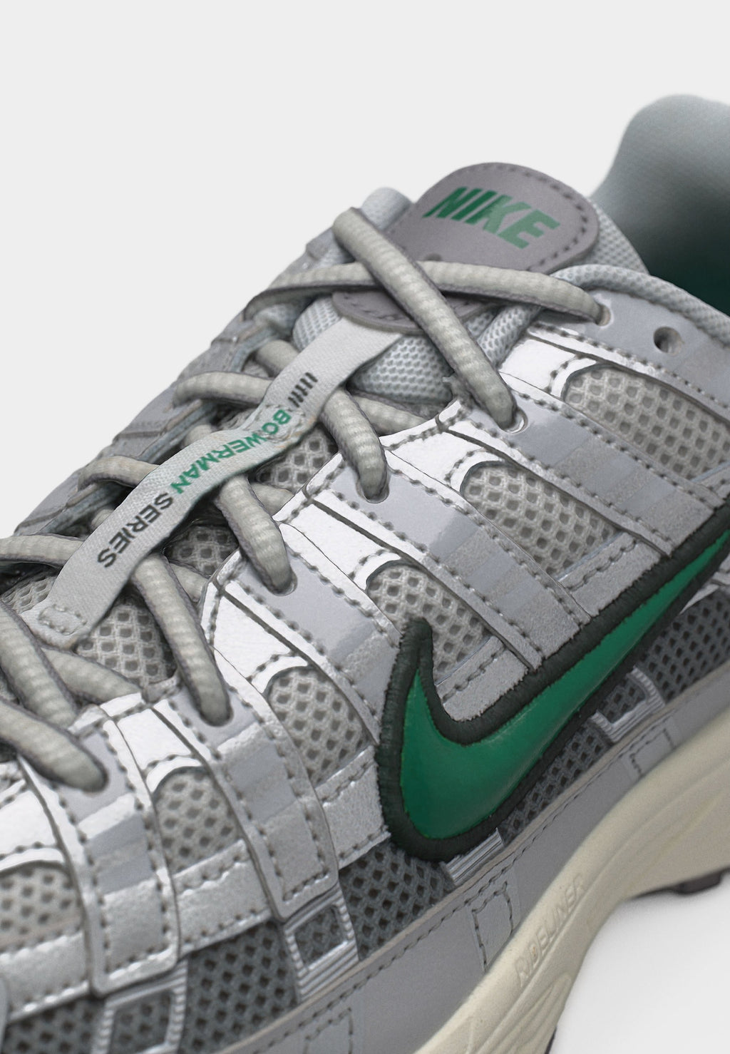 P 6000 UNISEX - Trainers - grey fog/malachite/metallic silver-coloured/sail/pencil point