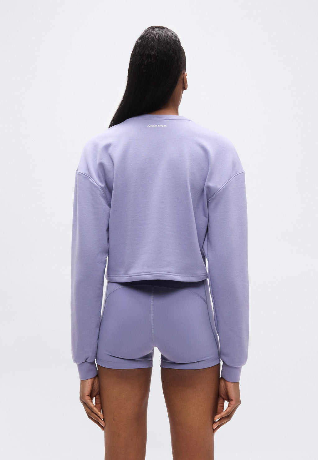 CREW - Sweat-shirt - violet/argenté/blanc