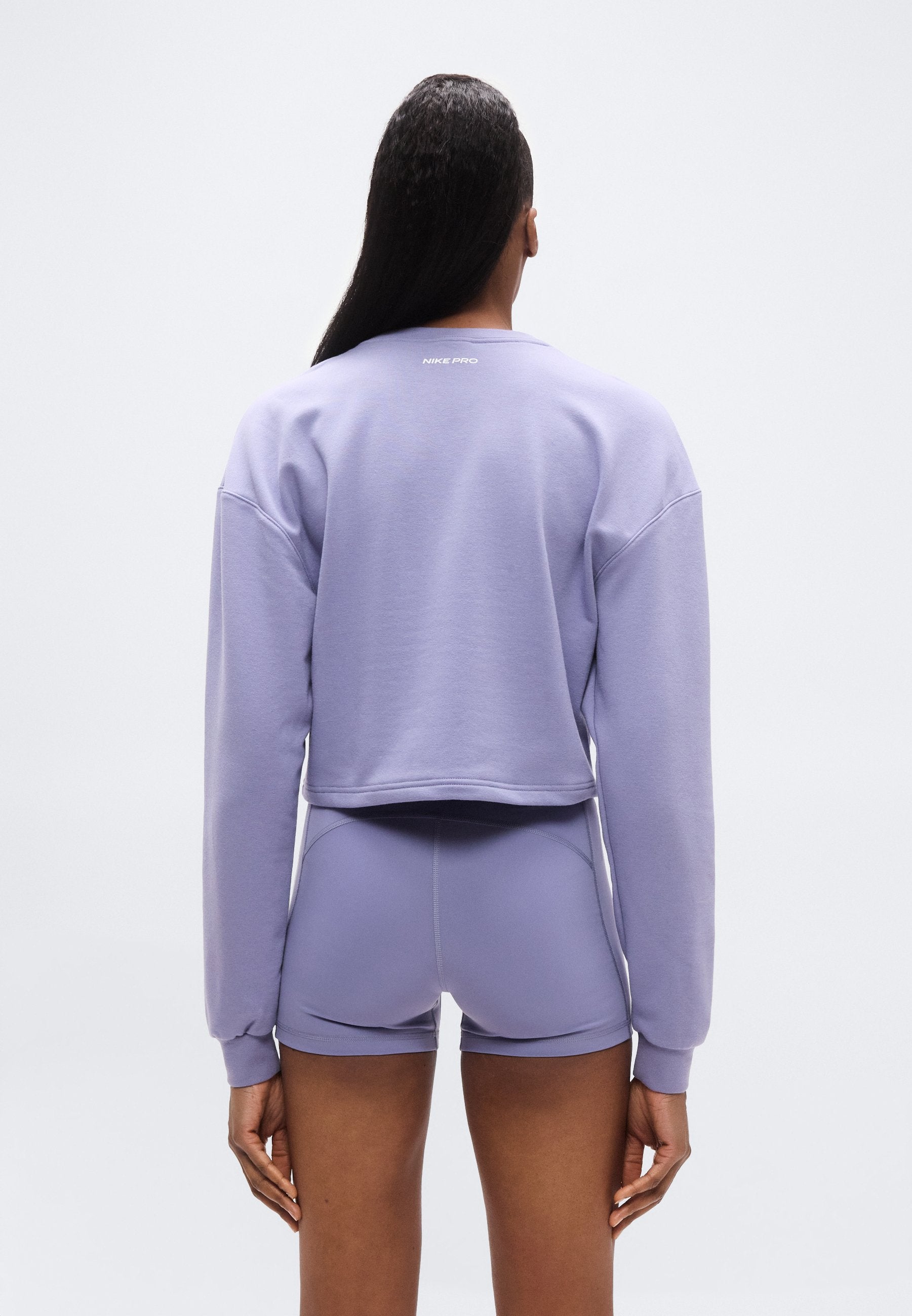 CREW - Sweat-shirt - violet/argenté/blanc