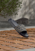 TH MONOGRAM POOL SLIDE - Mules - space blue