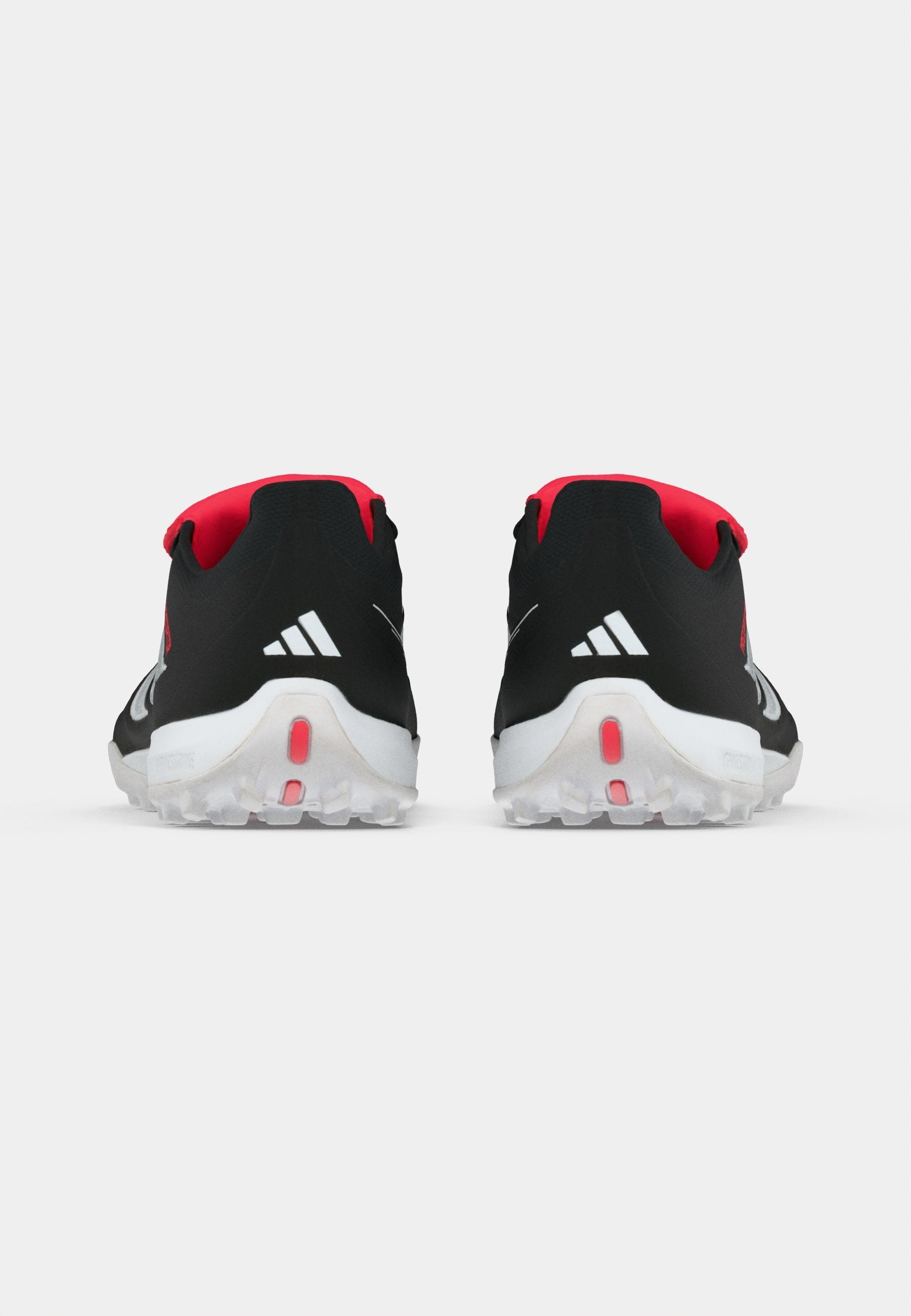 PREDATOR LEAGUE FOLD-OVER TONGUE - Turf football boots - core black/footwear white/lucid red