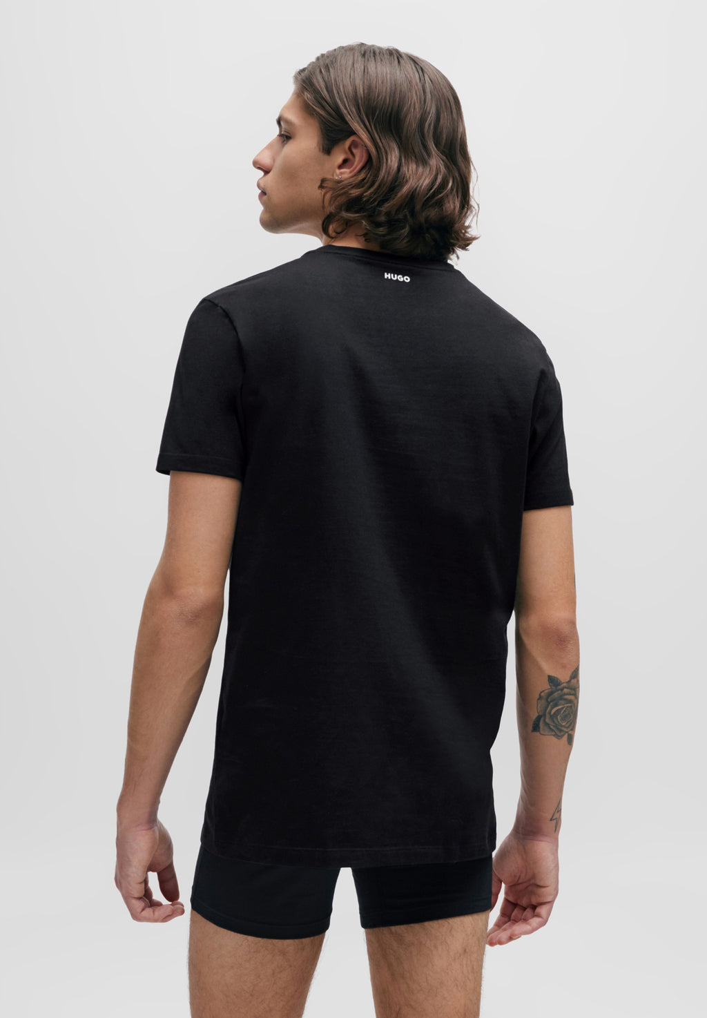 ROUND 2 PACK - Basic T-shirt - black