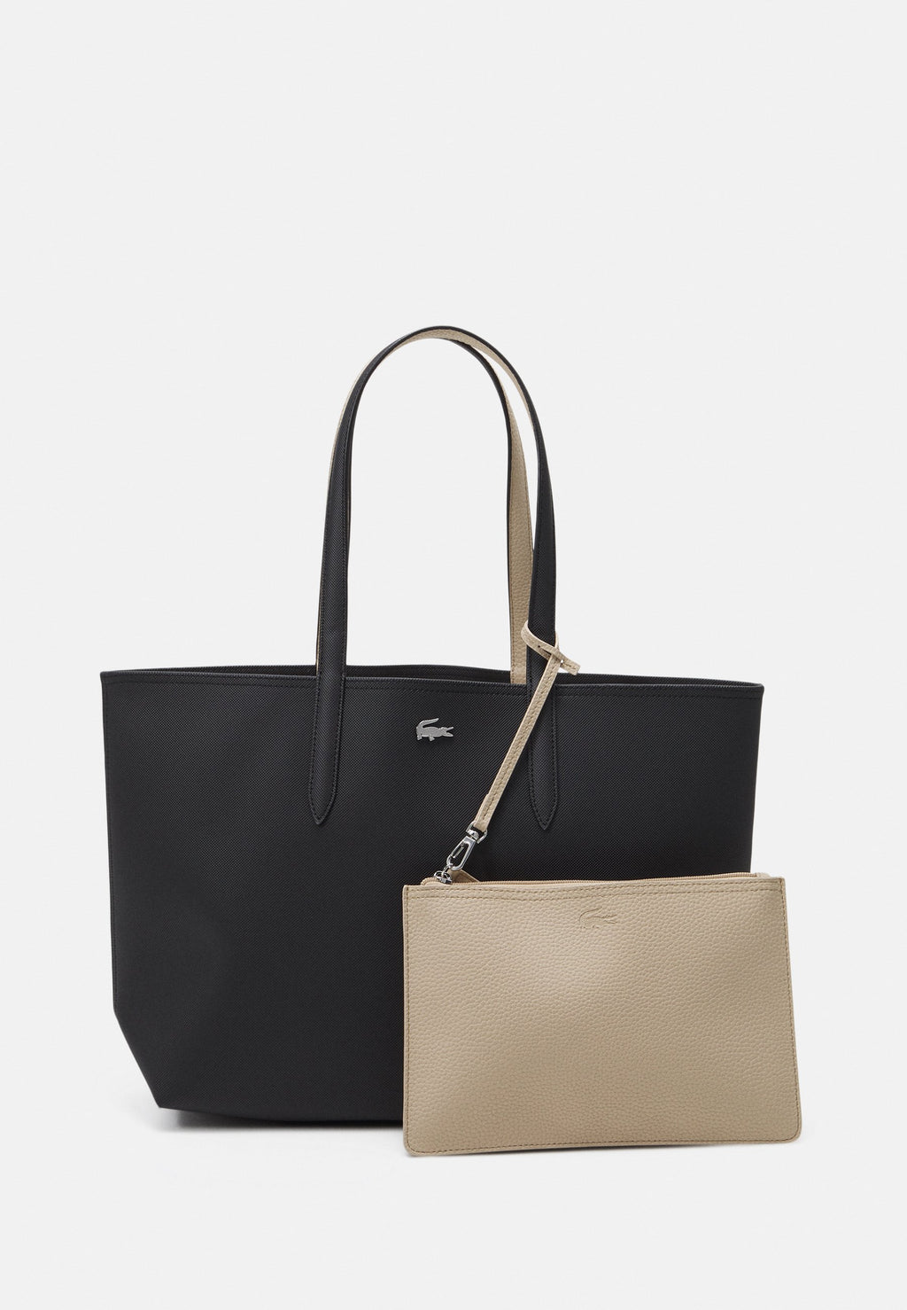 3-IN-1 - Tote bag - black/warm sand