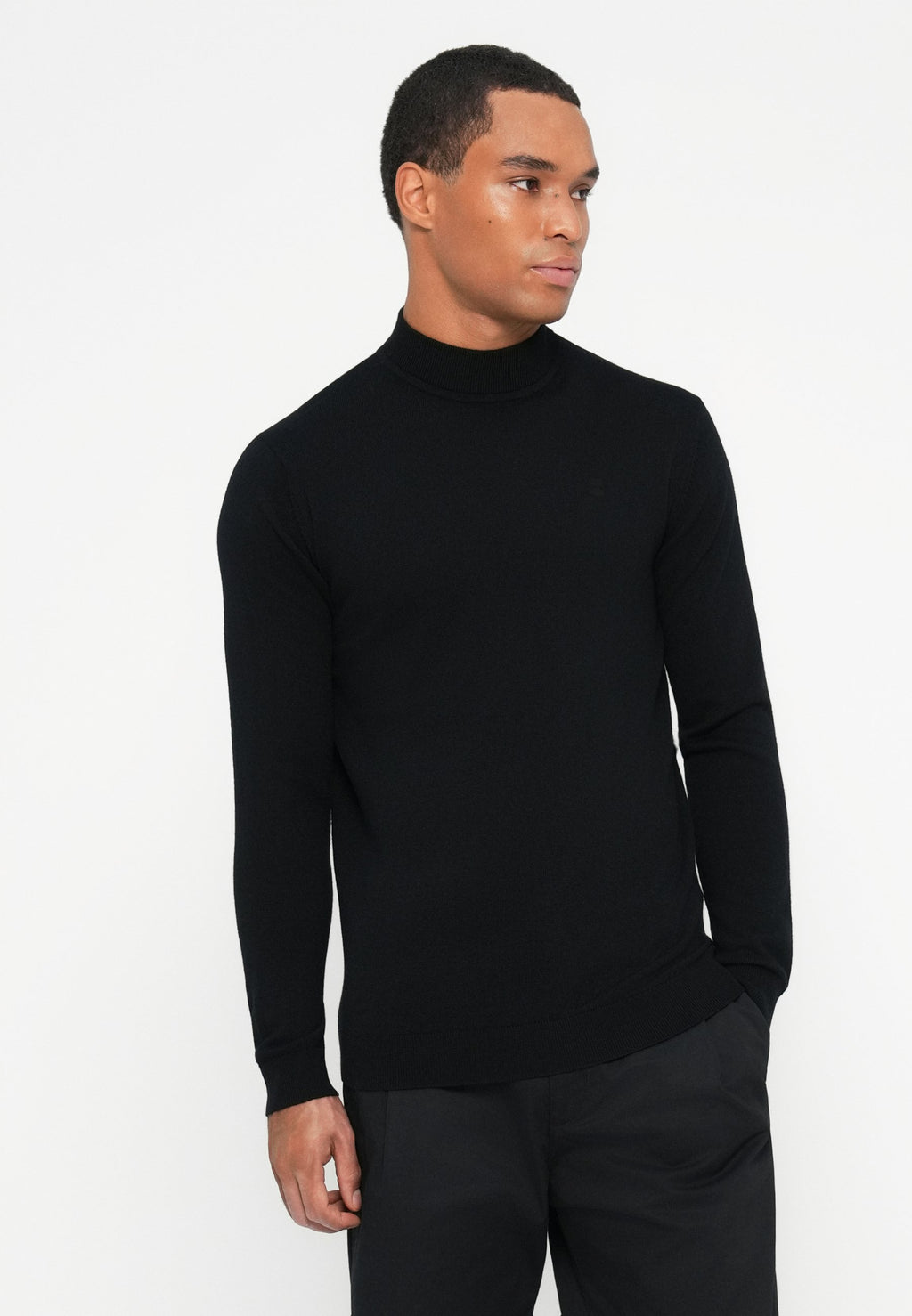 TURTLENECK - Jumper - black