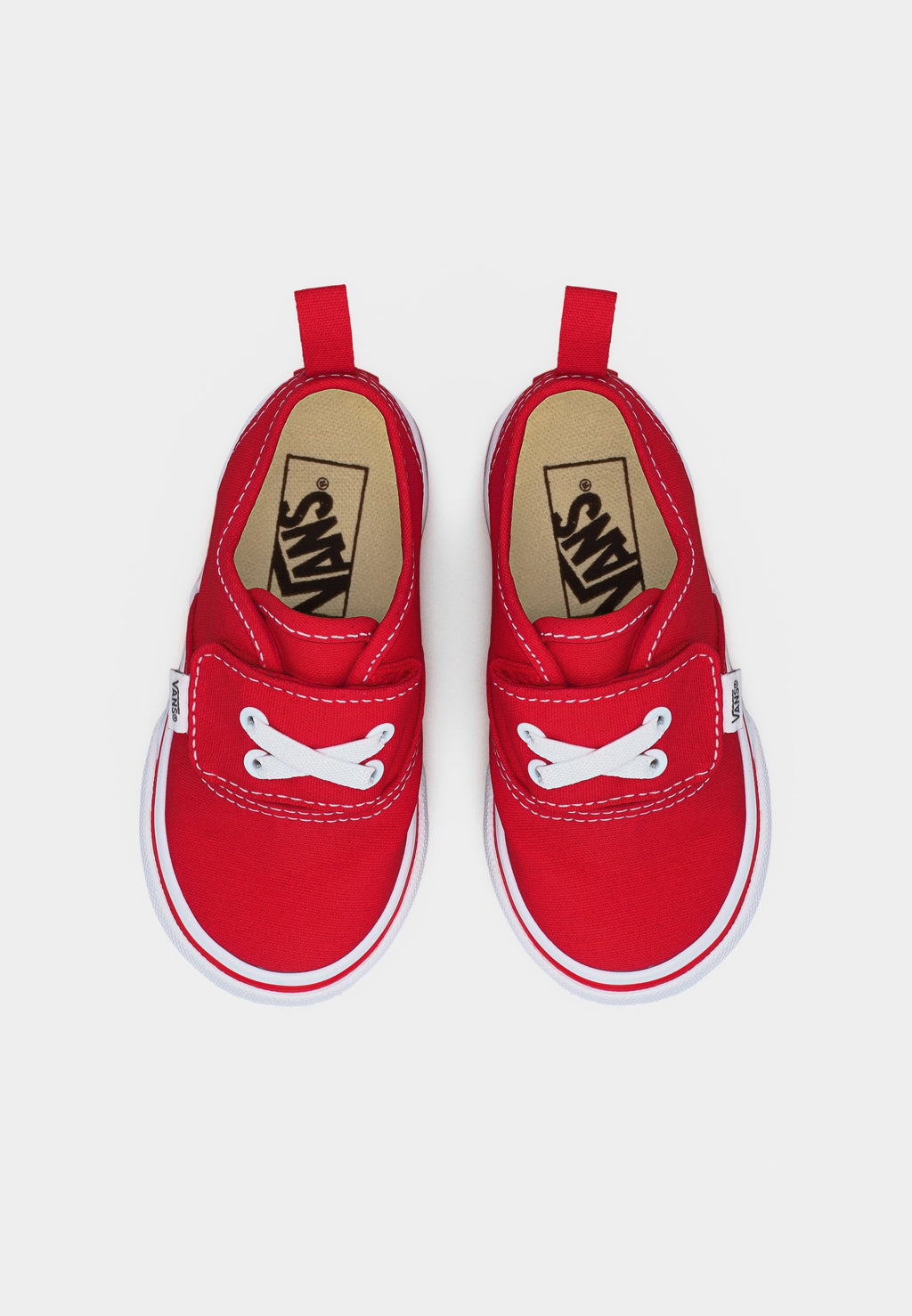 AUTHENTIC ELASTIC V - Baby shoes - red