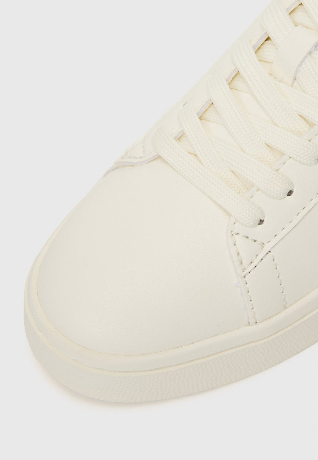 Trainers - off-white+pale gold