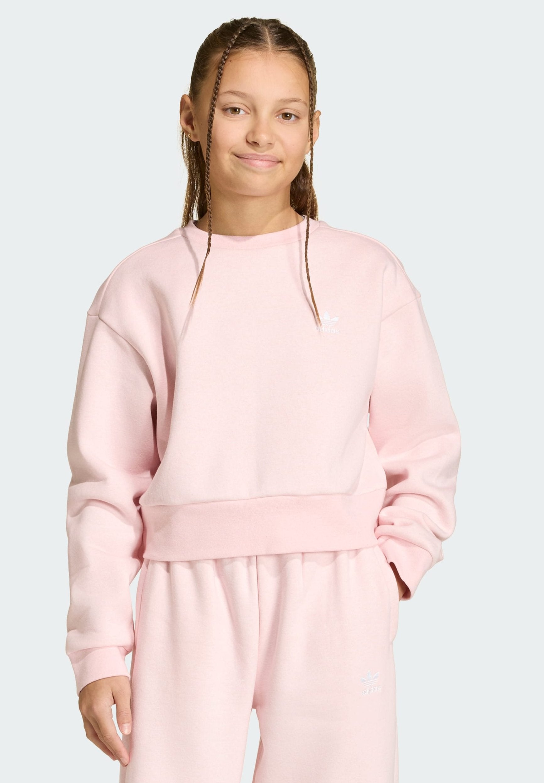 BOXY CREW  - Sweatshirt - sandy pink mel