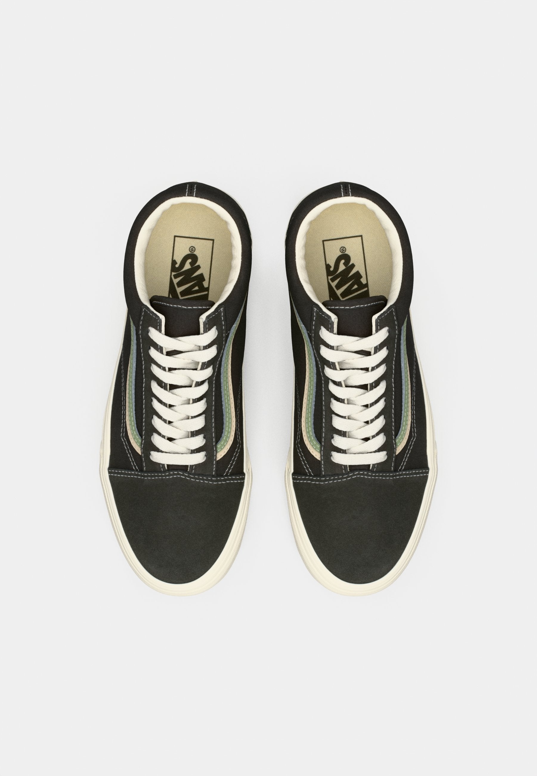 OLD SKOOL UNISEX - Skate shoes - faded black/neutral olive