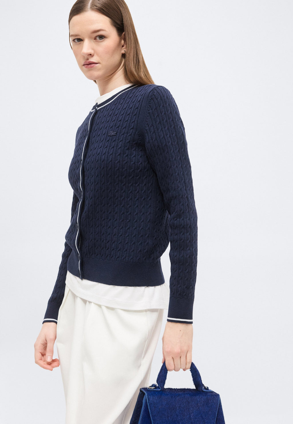 Cardigan - navy blue