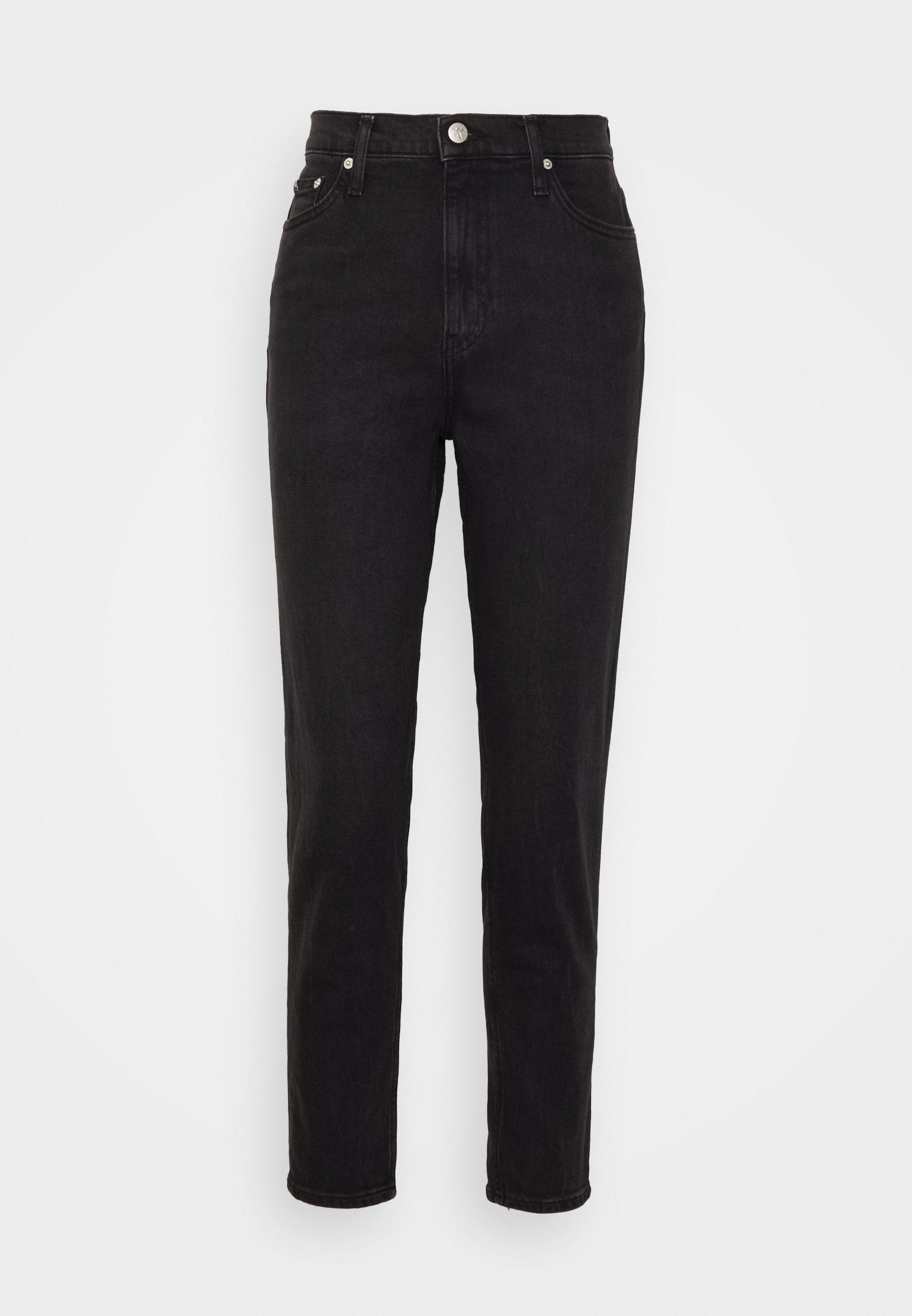 MOM - Jean Mom - denim noir